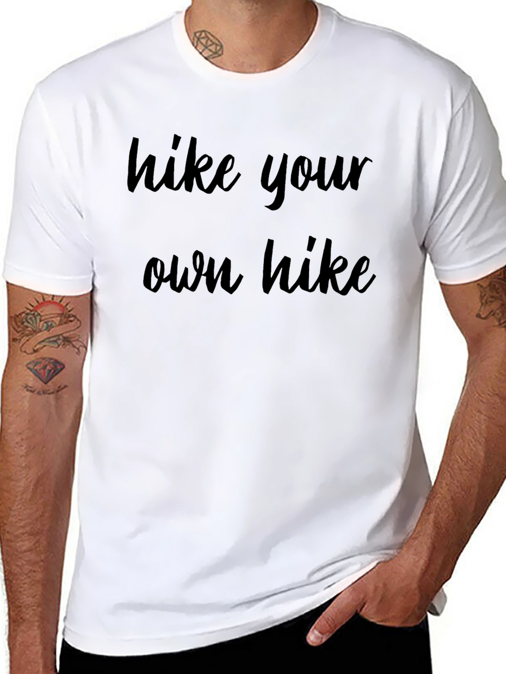 Hike Your Own Hike Black T-Shirt