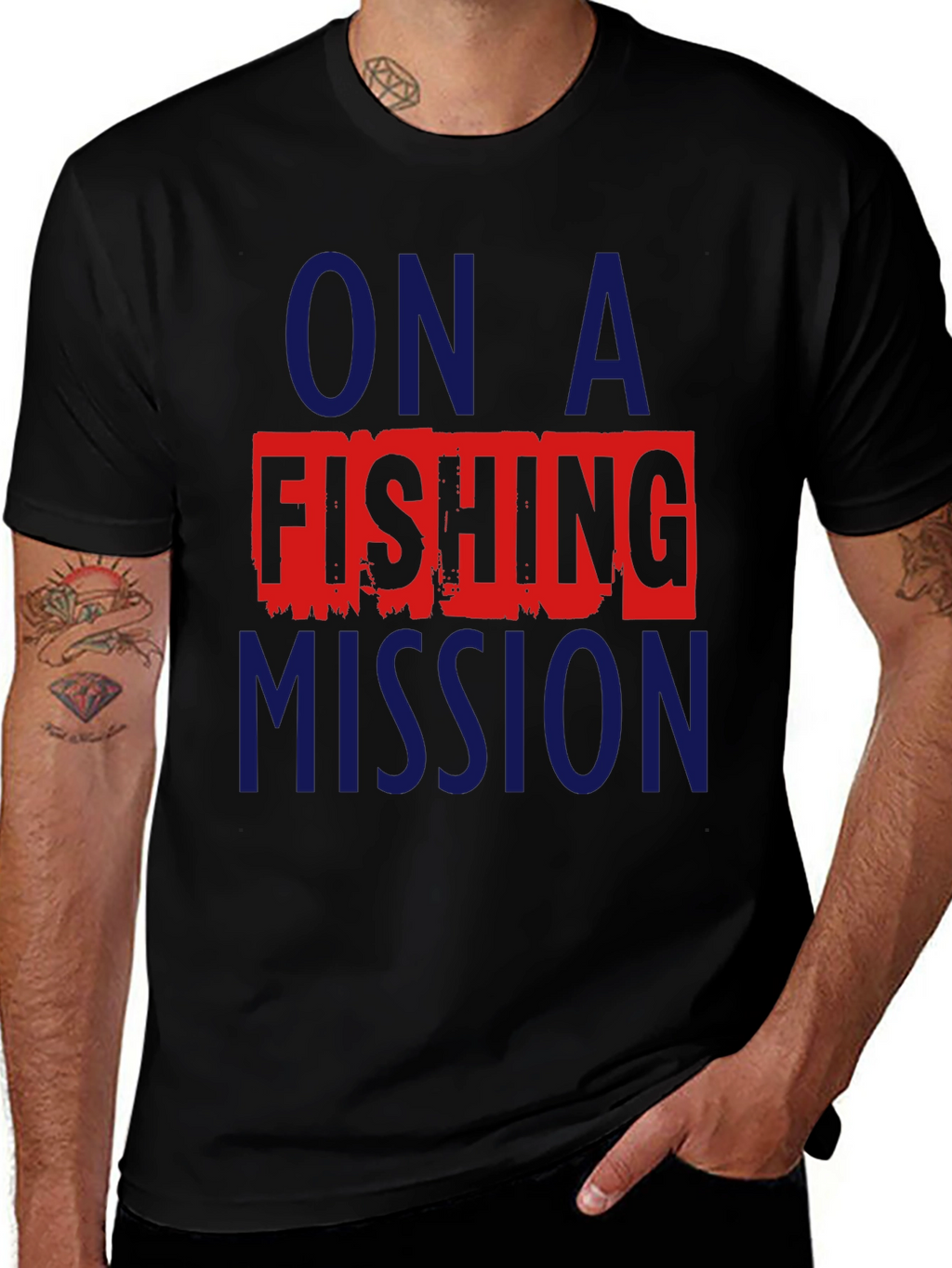 Fishing Mission Graphic Tee