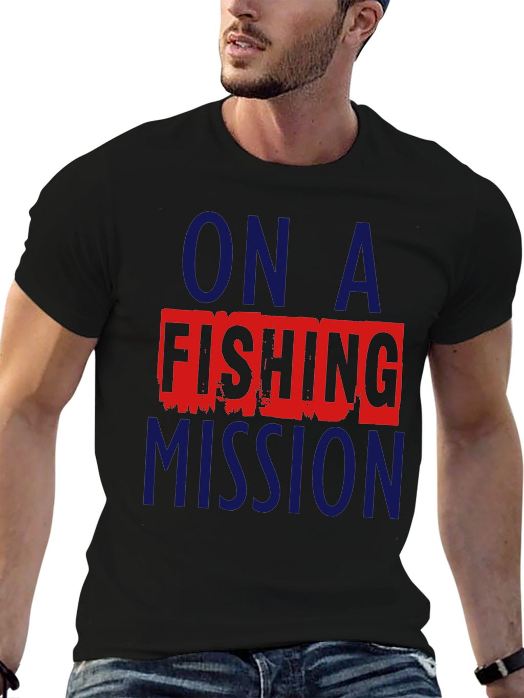 Fishing Mission Graphic Tee