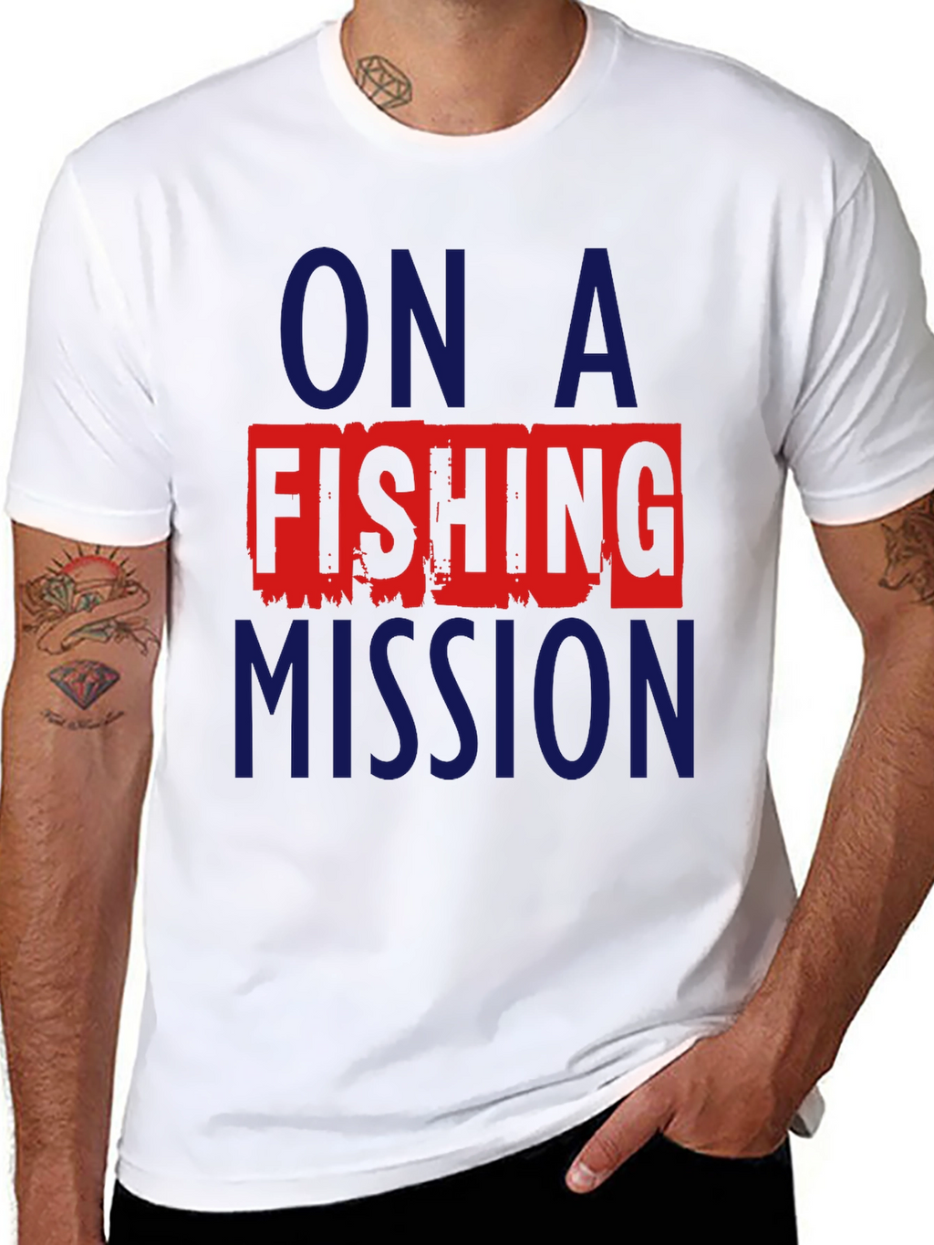 Fishing Mission Graphic Tee