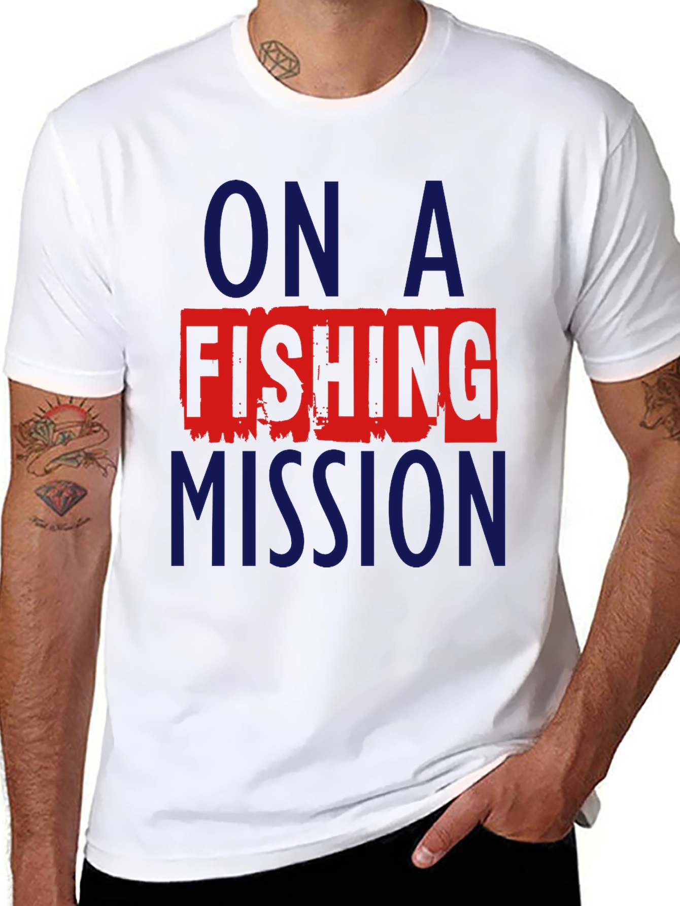 Fishing Mission Graphic Tee