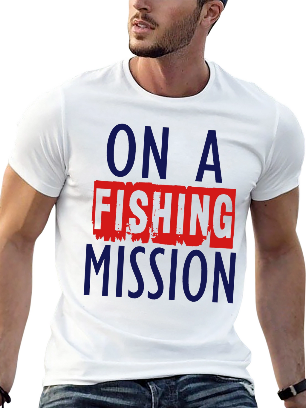 Fishing Mission Graphic Tee