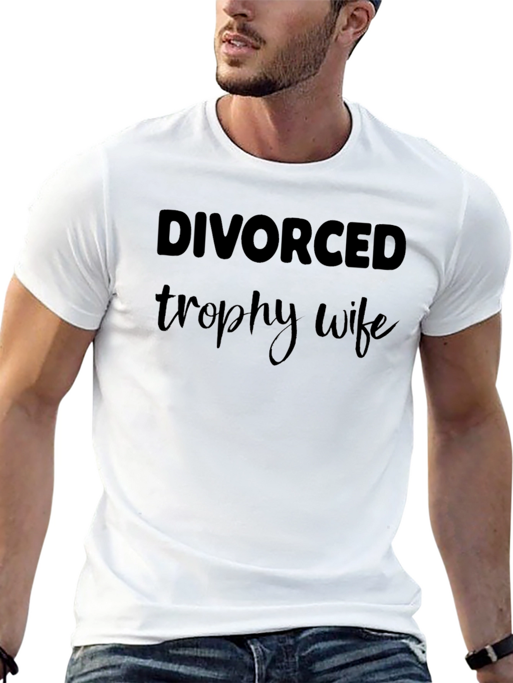 Divorced Trophy Wife Graphic Tee