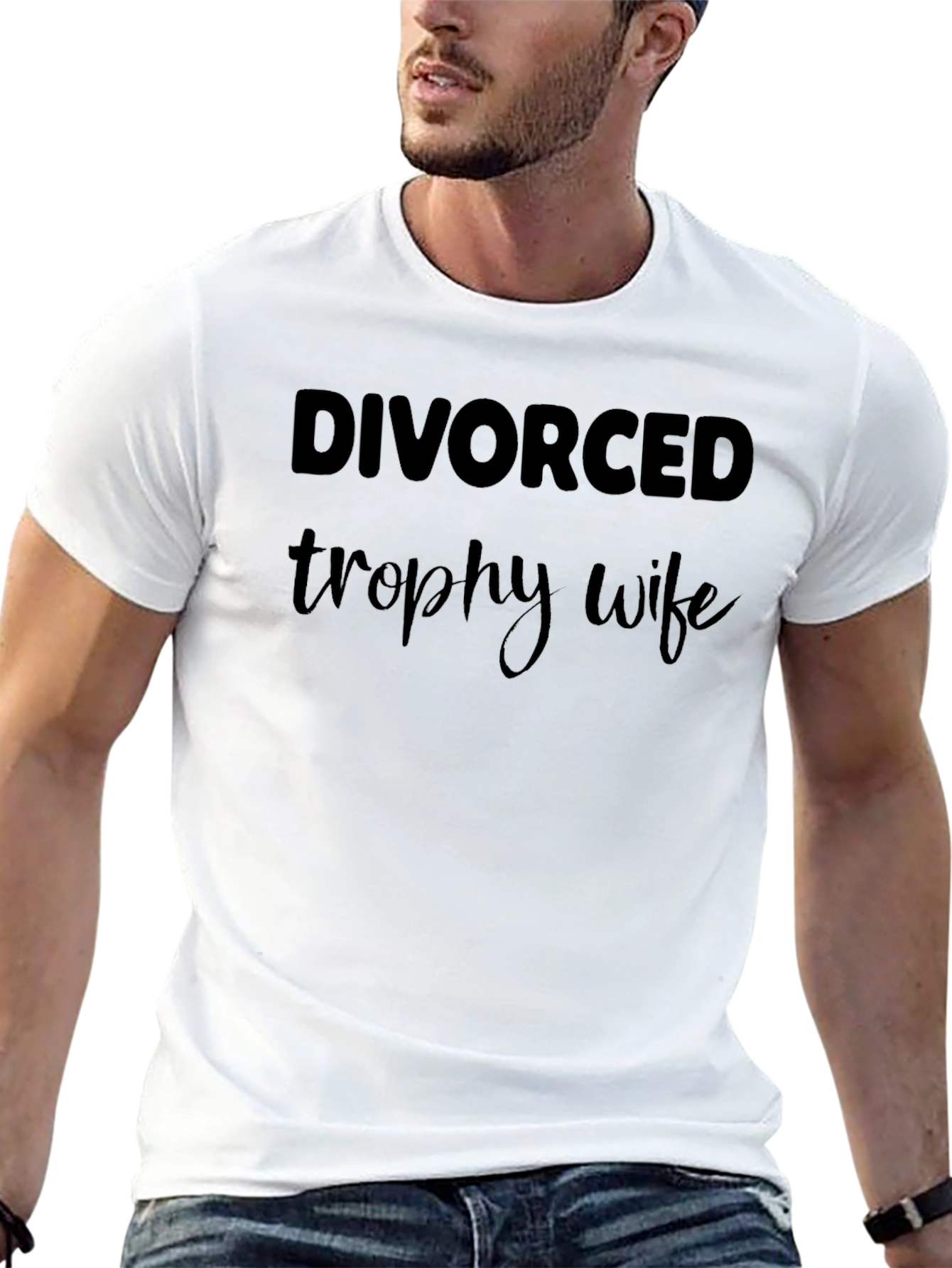 Divorced Trophy Wife Graphic Tee