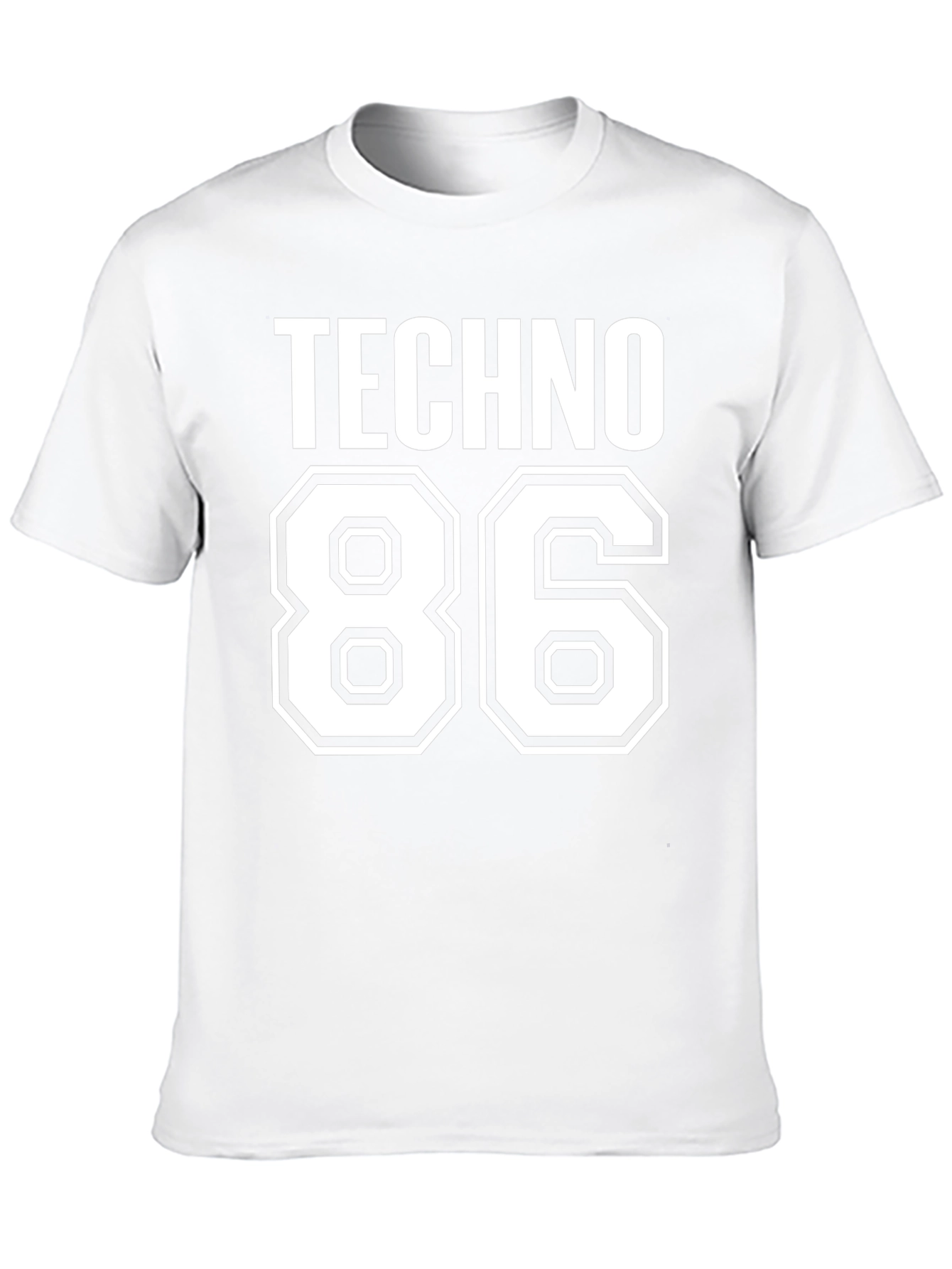 Techno 86 Graphic T-Shirt - Black