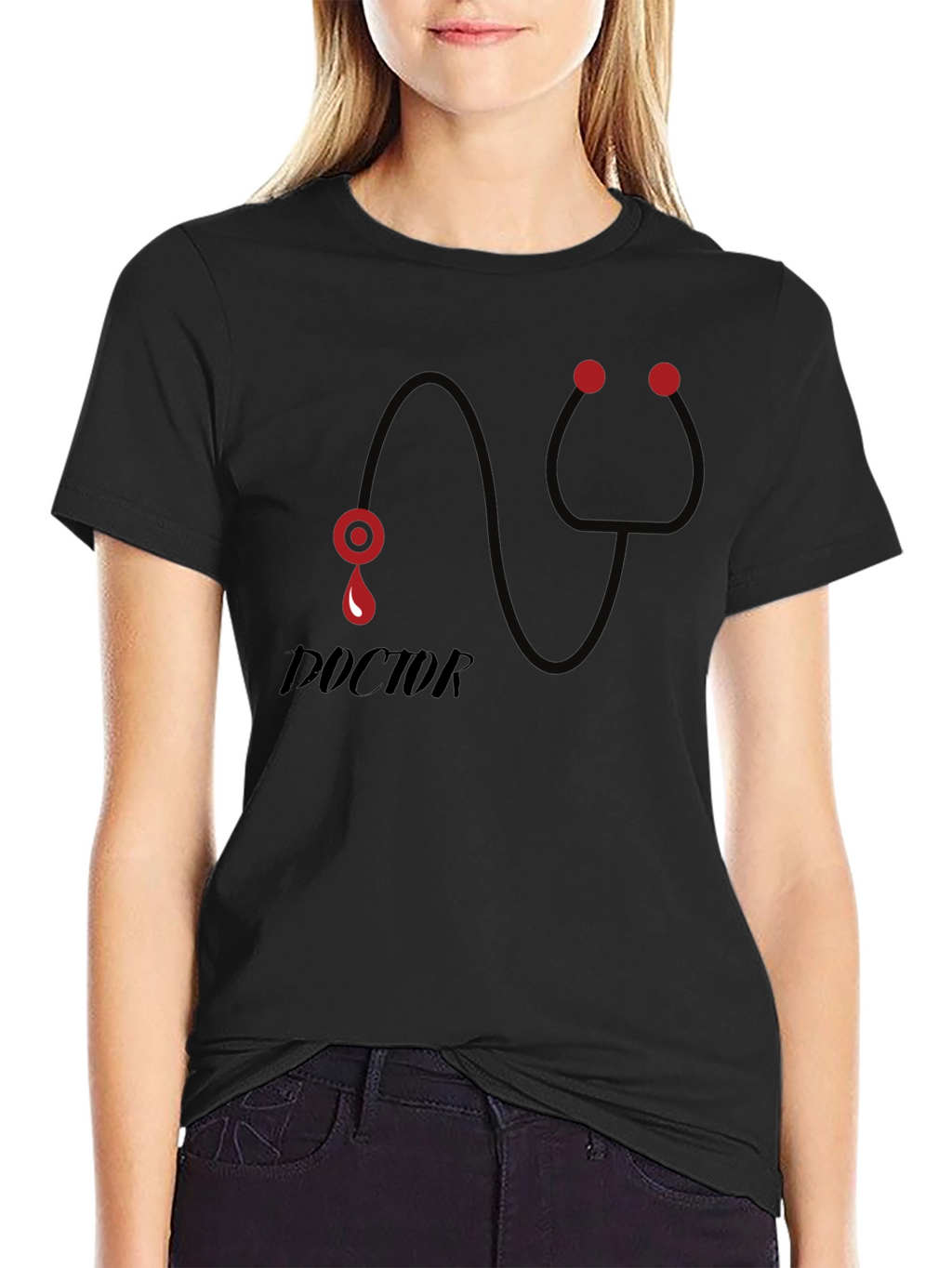 Doctor Stethoscope Graphic T-Shirt