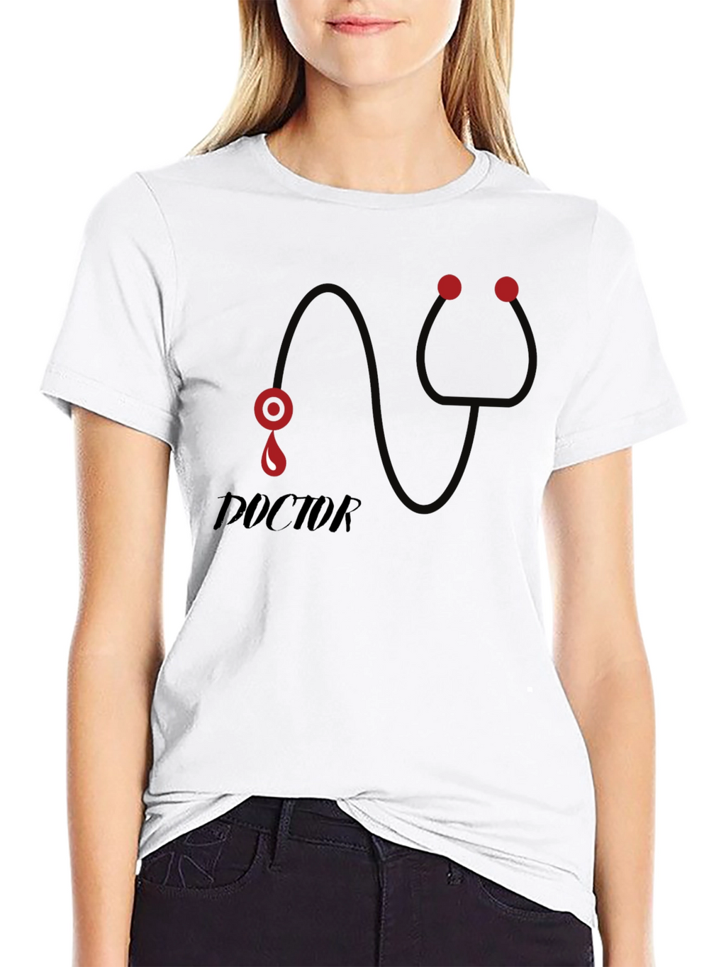 Doctor Stethoscope Graphic T-Shirt