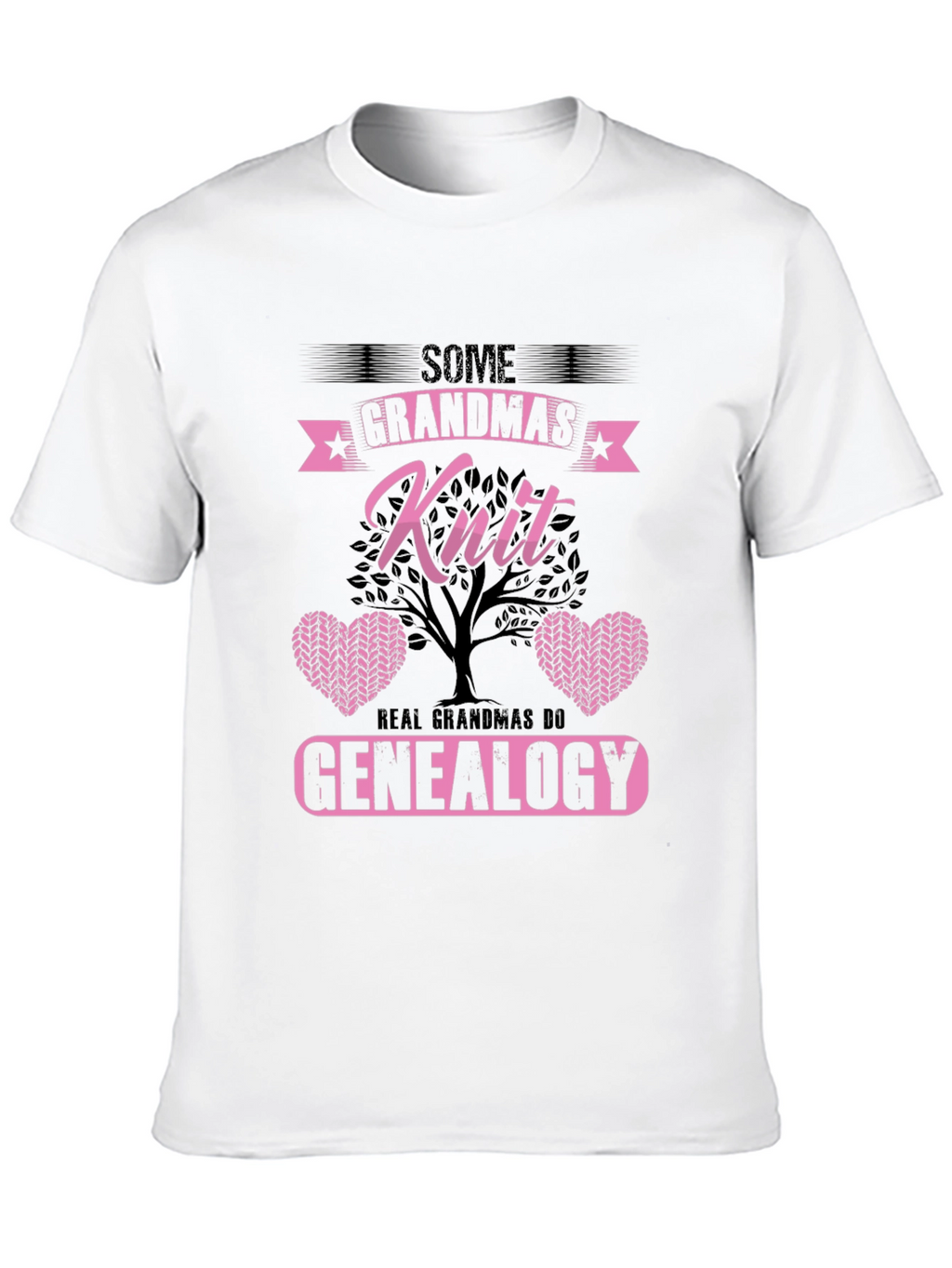 Grandmas Knit & Genealogy T-Shirt