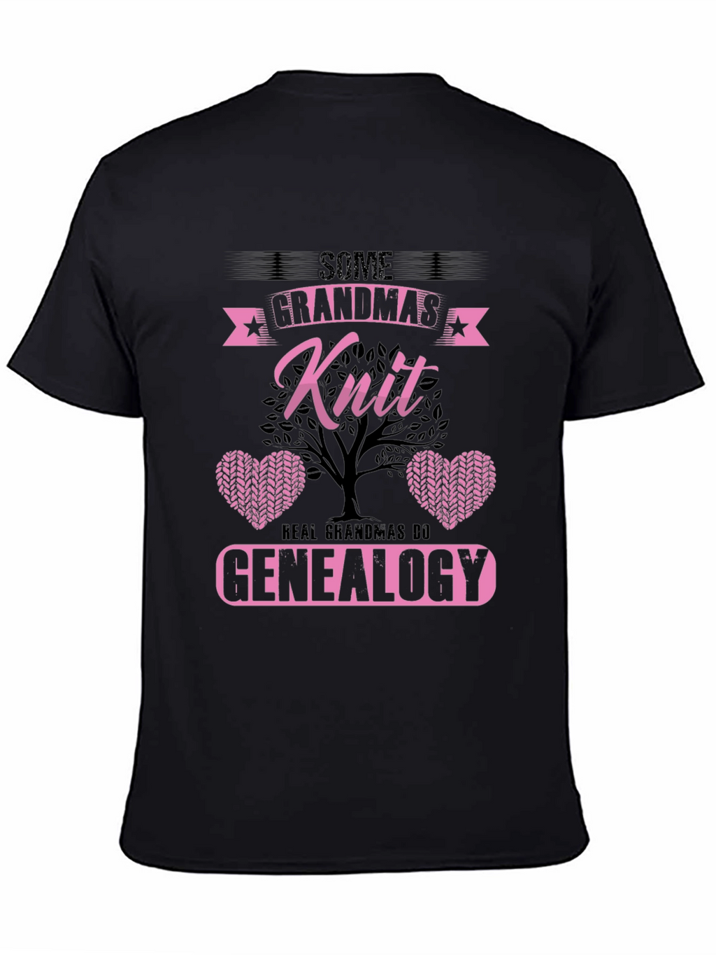 Grandmas Knit & Genealogy T-Shirt