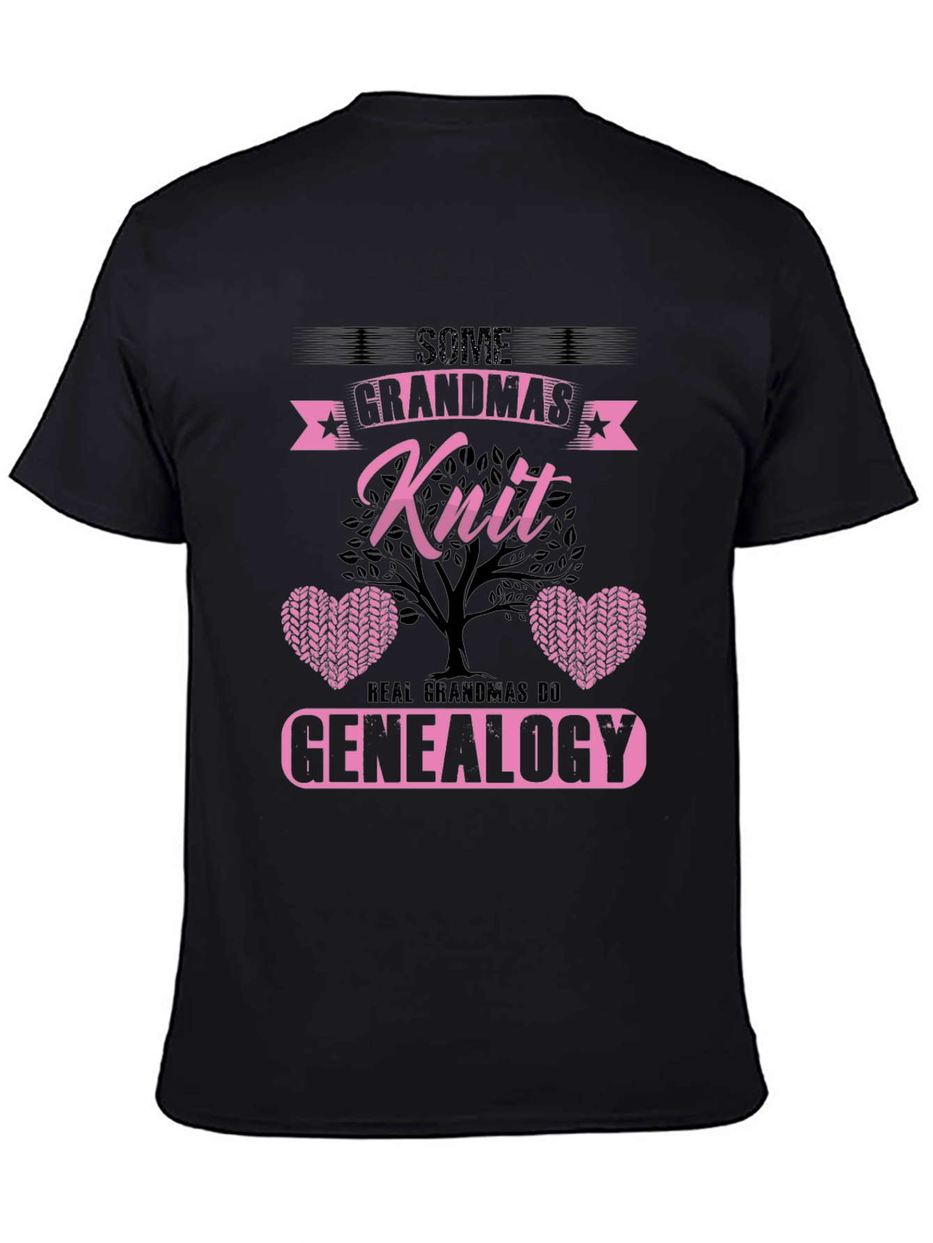Grandmas Knit & Genealogy T-Shirt