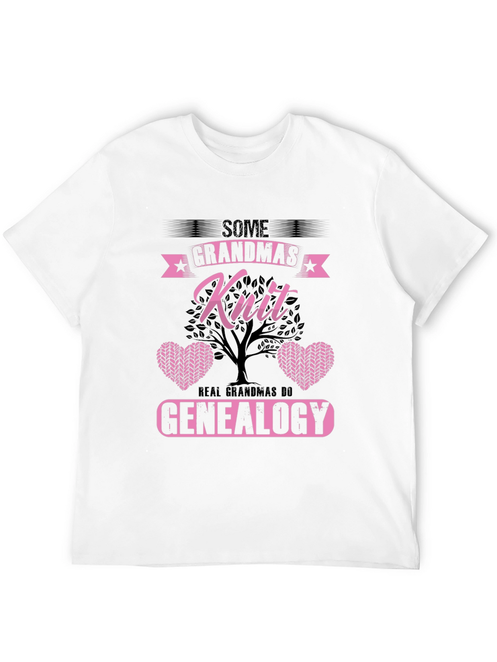 Grandmas Knit & Genealogy T-Shirt