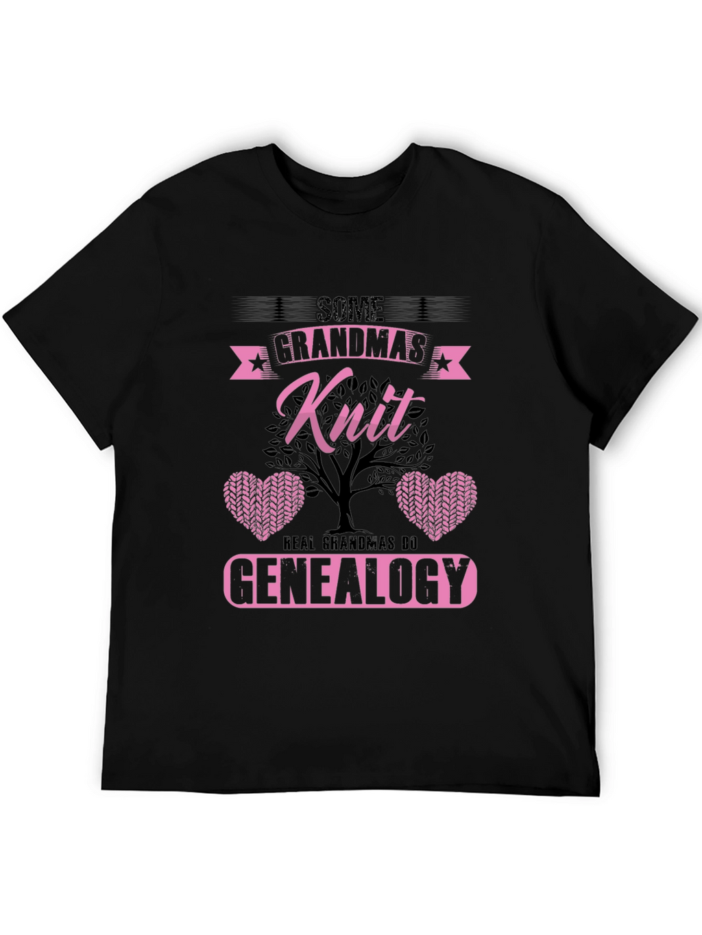 Grandmas Knit & Genealogy T-Shirt