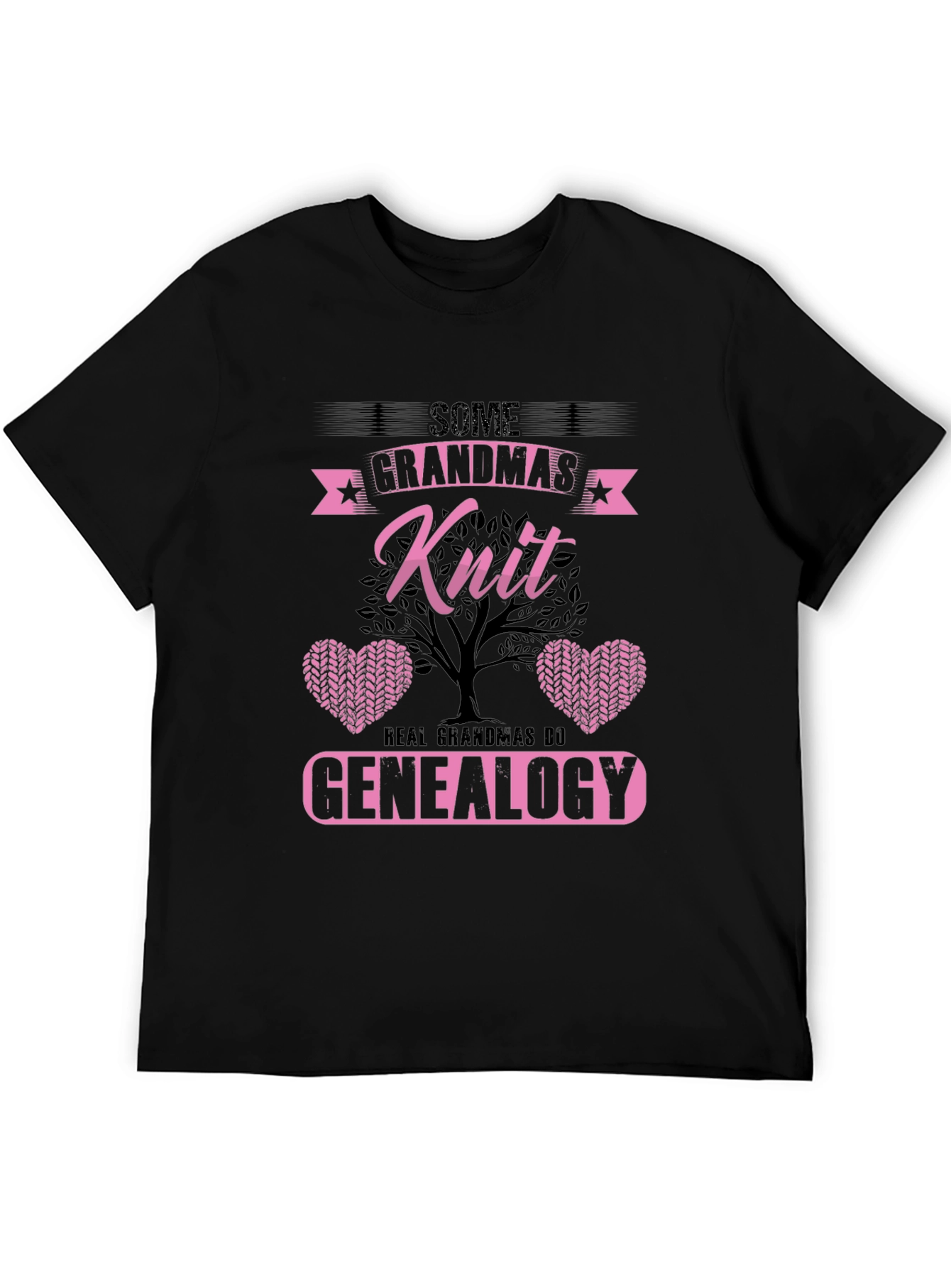 Grandmas Knit & Genealogy T-Shirt
