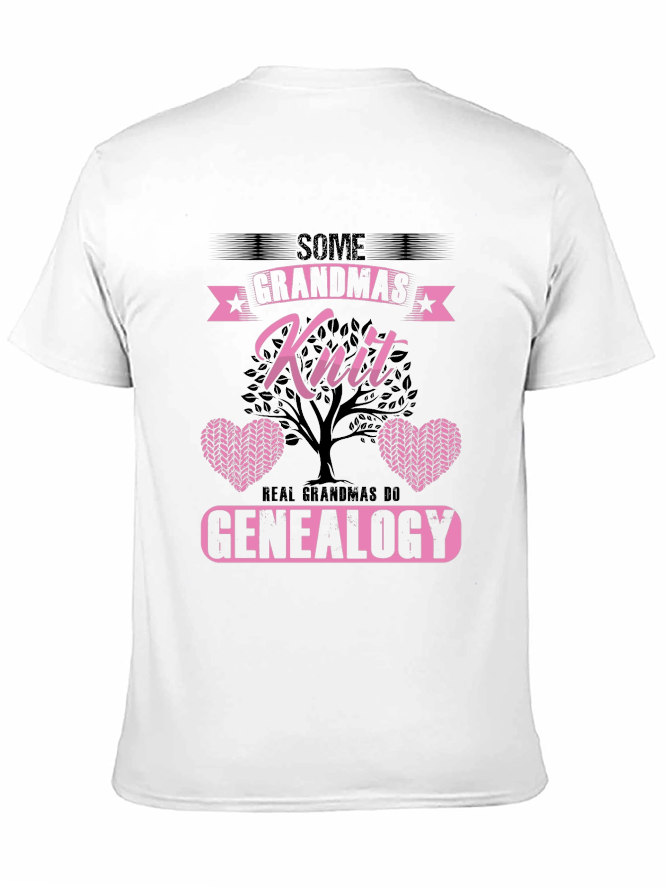 Grandmas Knit & Genealogy T-Shirt