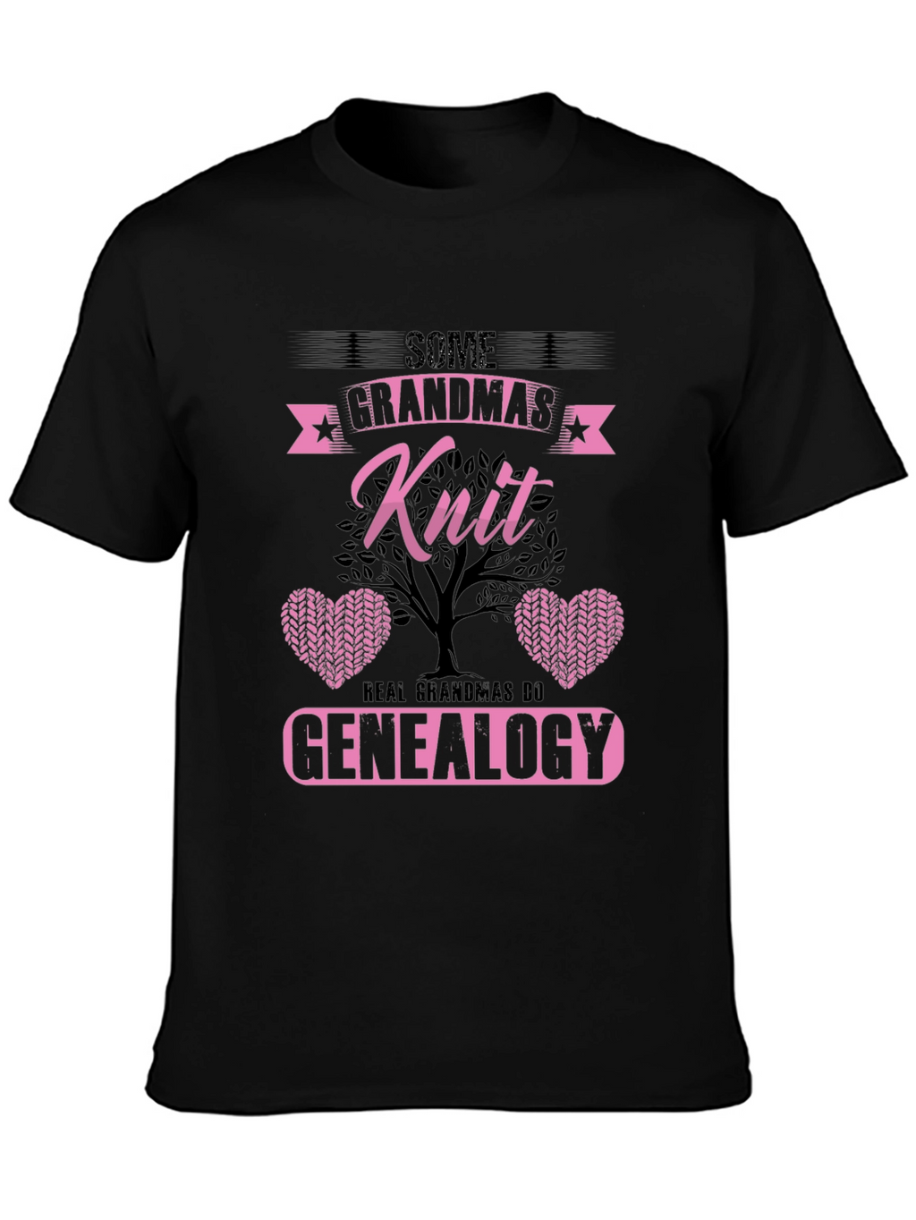 Grandmas Knit & Genealogy T-Shirt