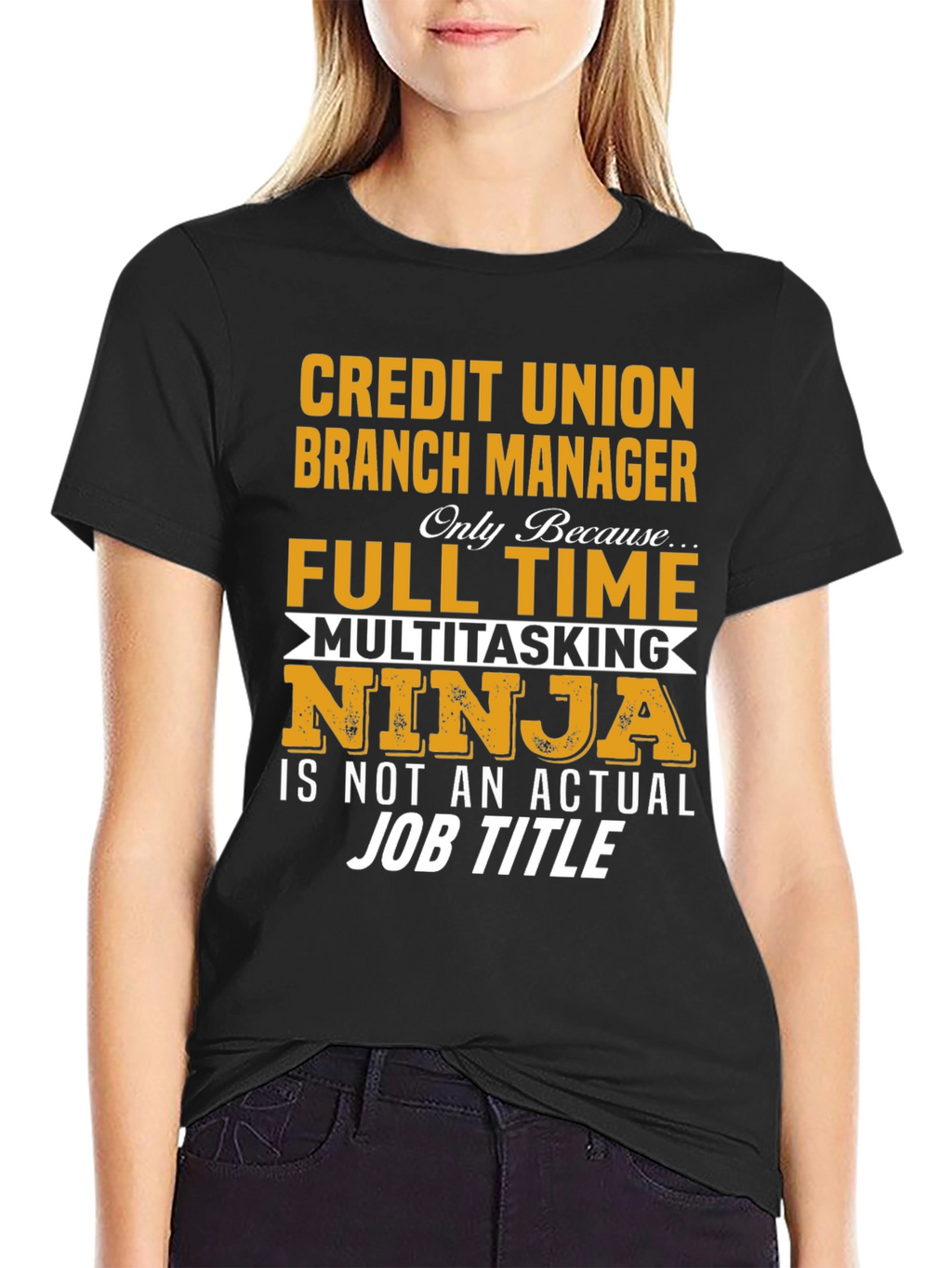 Credit Union Branch Manager T-Shirt