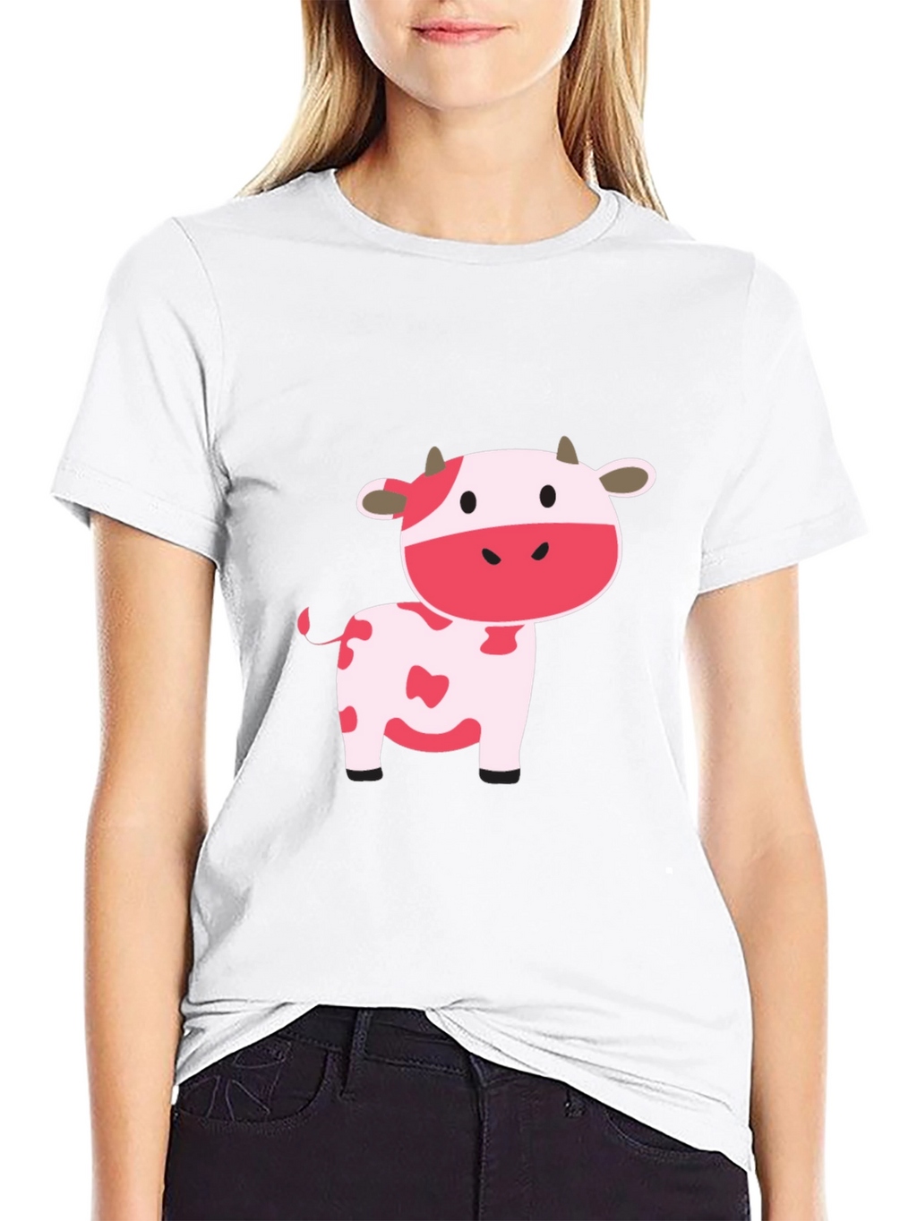 Strawberry Cow Graphic Tee