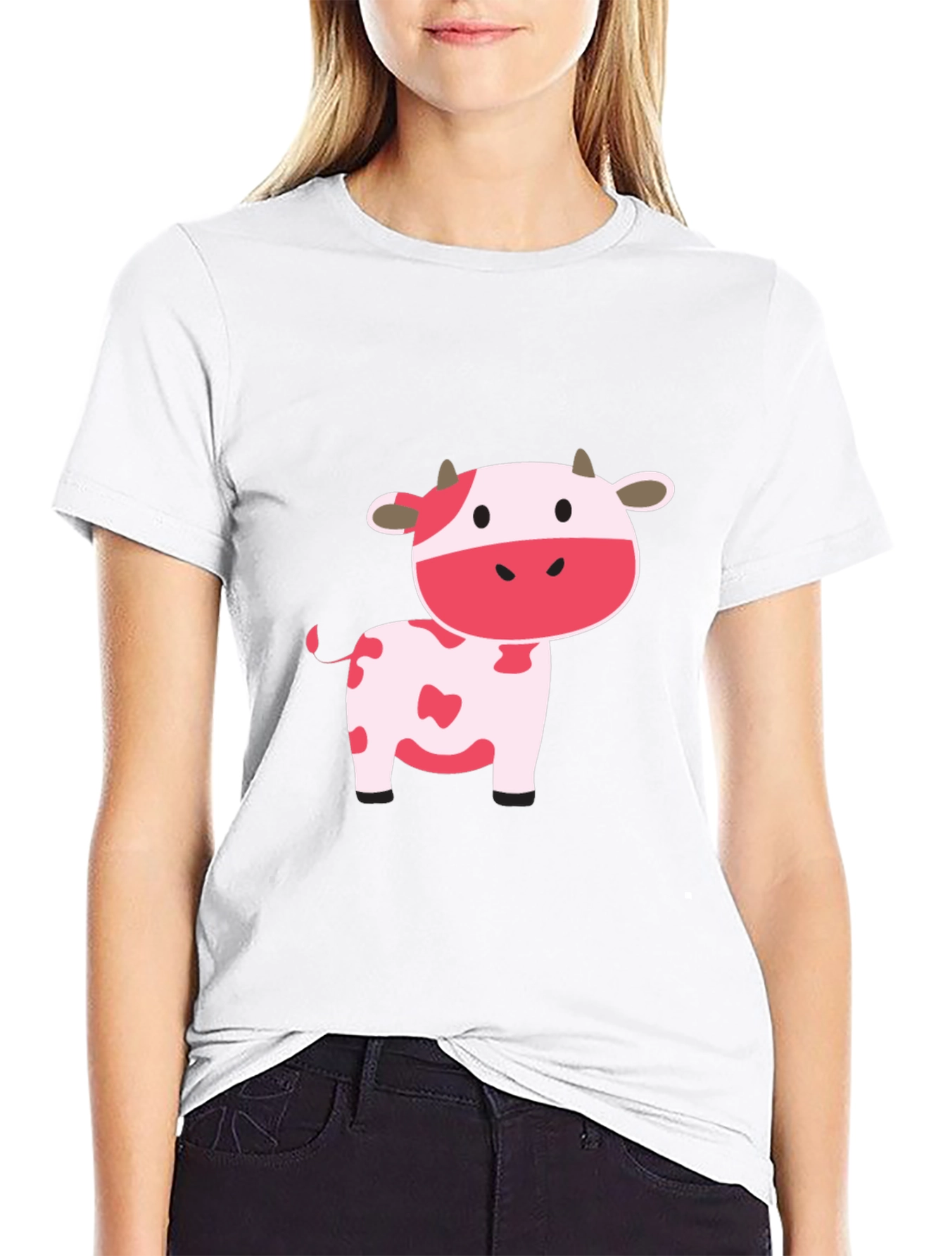 Strawberry Cow Graphic Tee