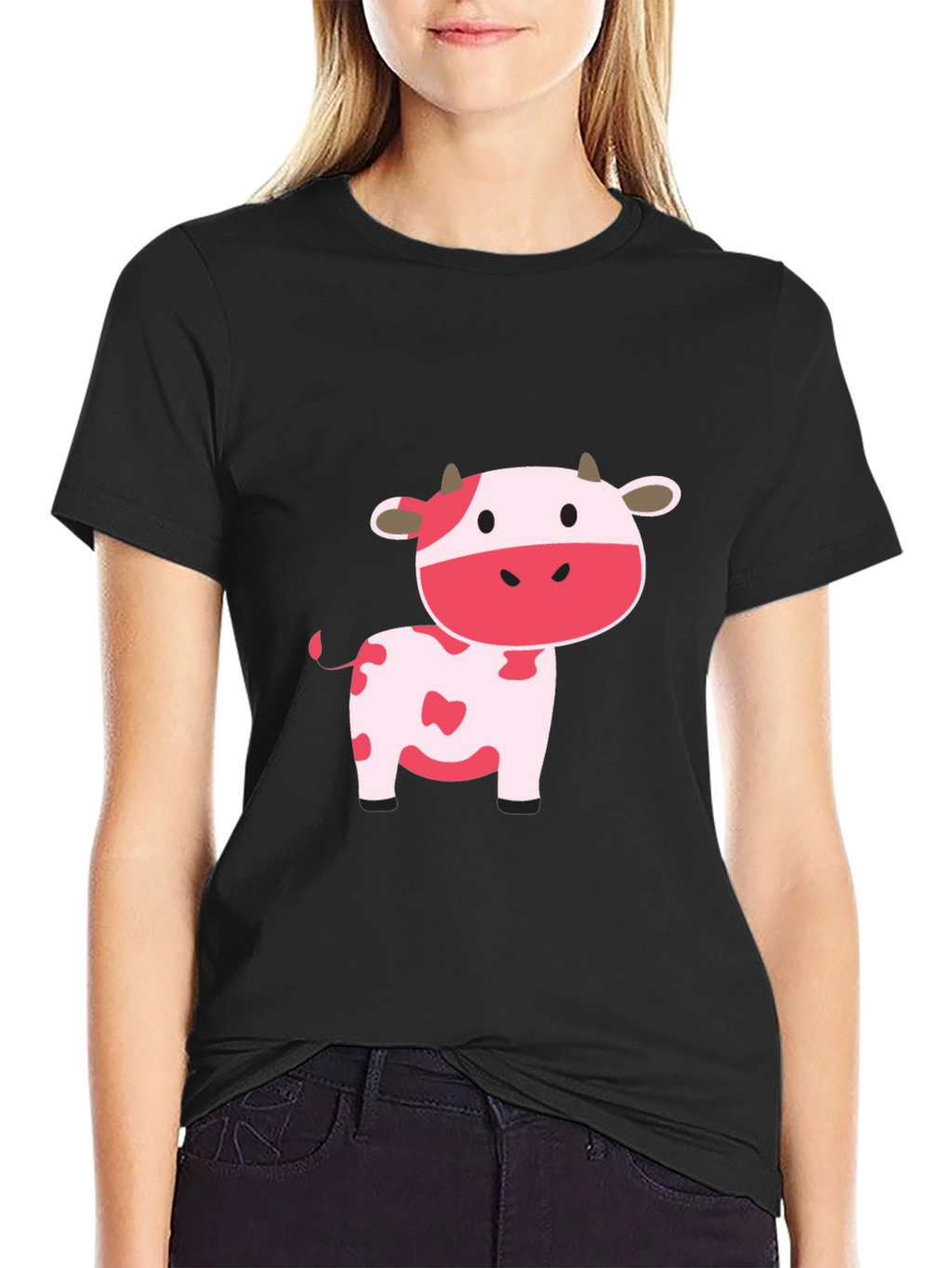 Strawberry Cow Graphic Tee