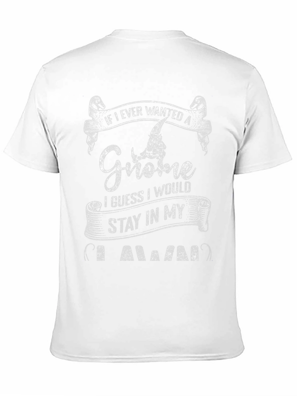 Gnome Lover Graphic T-Shirt Funny Novelty Tee