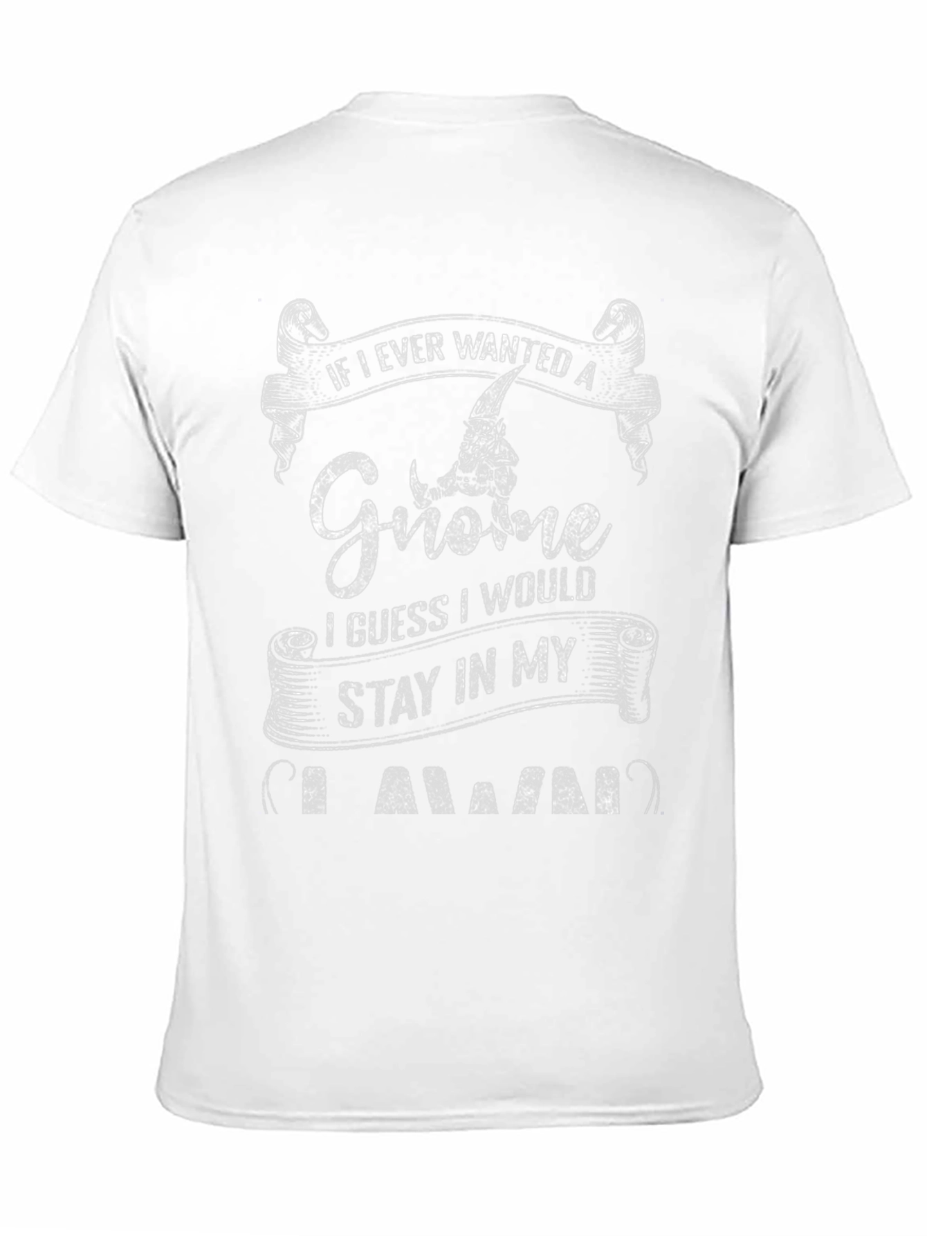 Gnome Lover Graphic T-Shirt Funny Novelty Tee