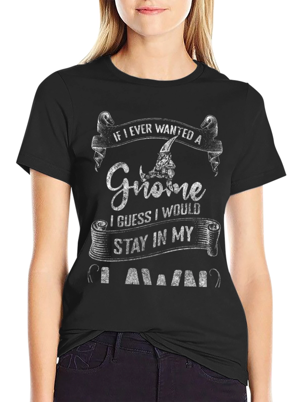 Gnome Lover Graphic T-Shirt Funny Novelty Tee