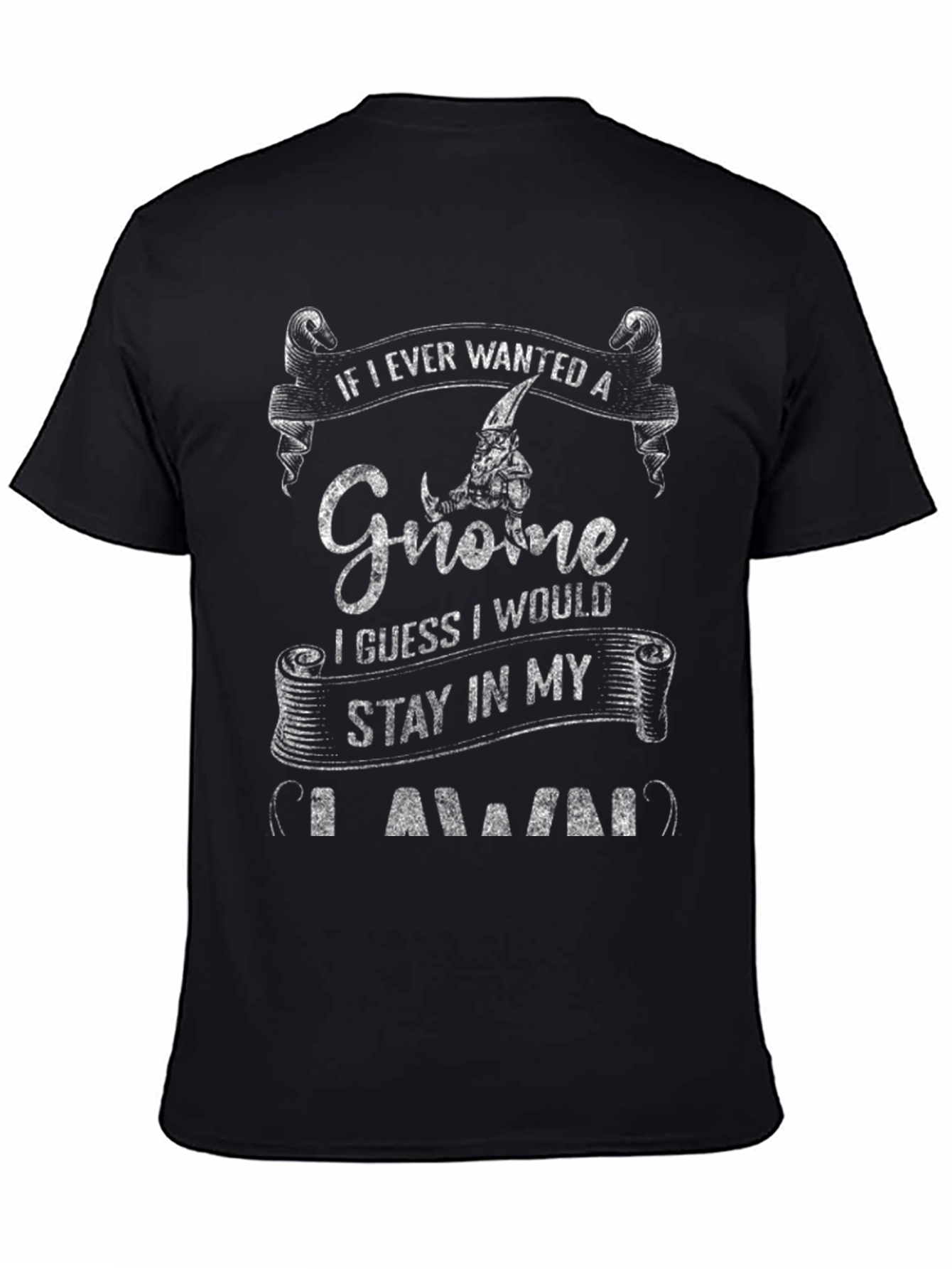Gnome Lover Graphic T-Shirt Funny Novelty Tee
