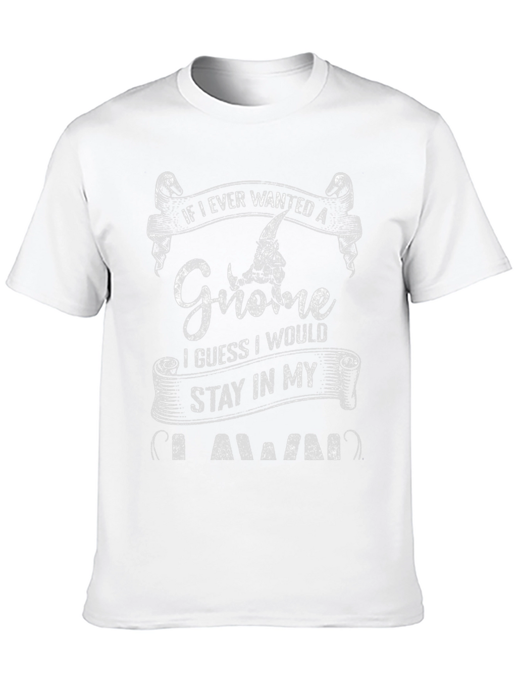 Gnome Lover Graphic T-Shirt Funny Novelty Tee