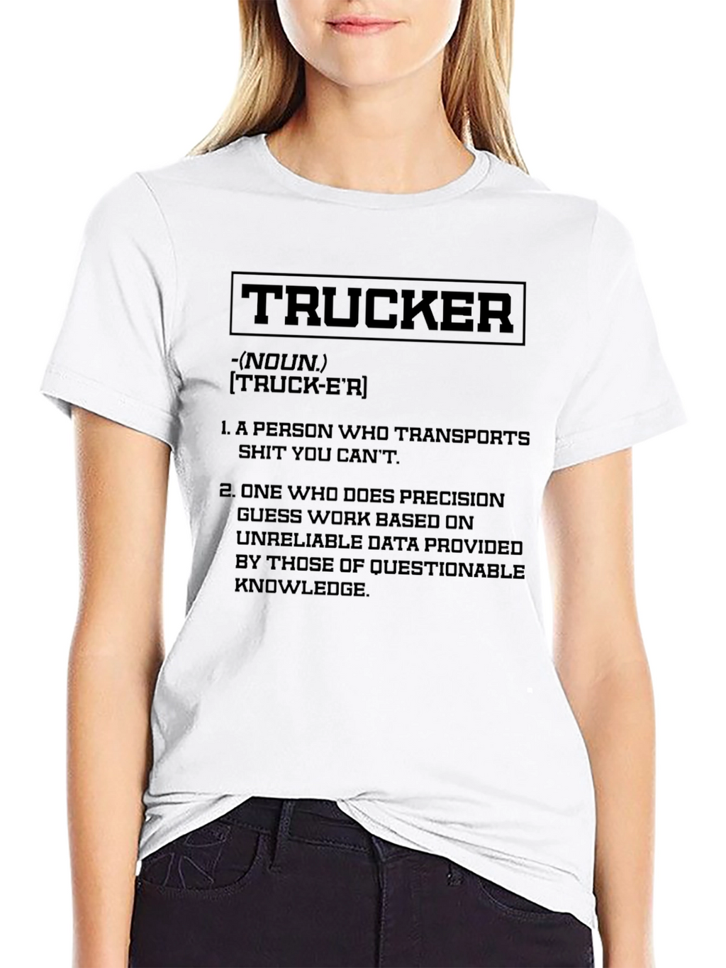 Trucker Definition Graphic T-Shirt