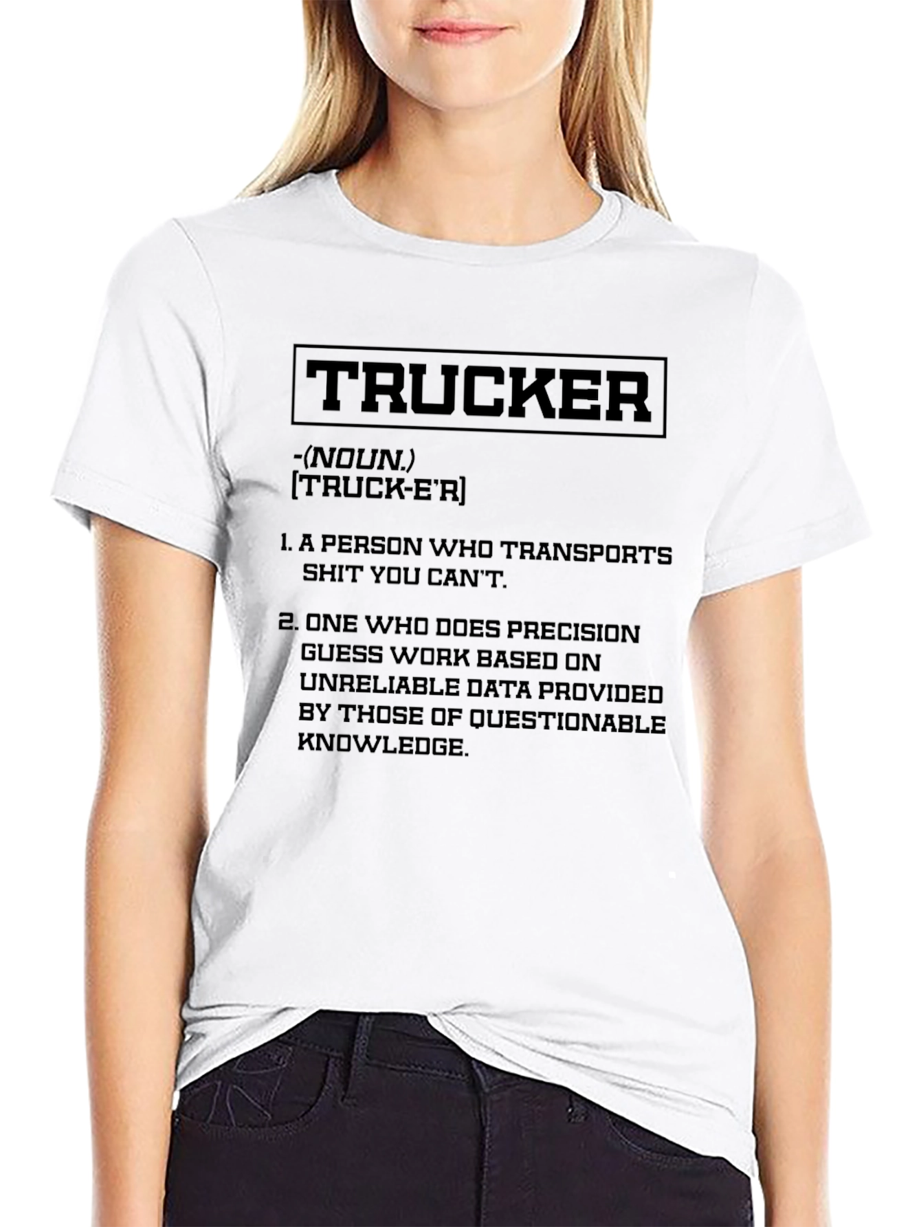 Trucker Definition Graphic T-Shirt
