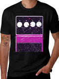 Guitar Effects Pedal Graphic Tee - Black