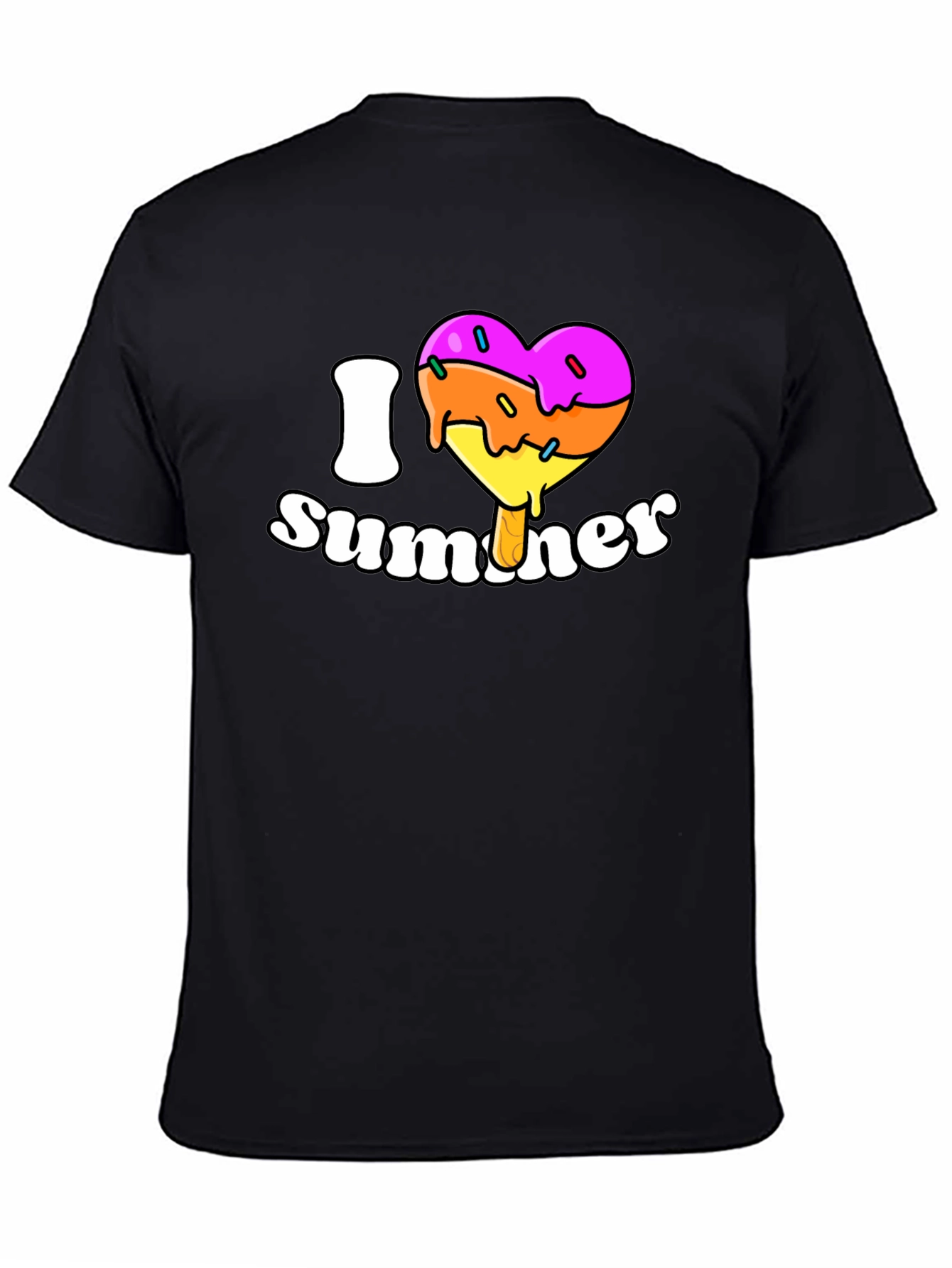 I Heart Summer Popsicle Graphic T-Shirt