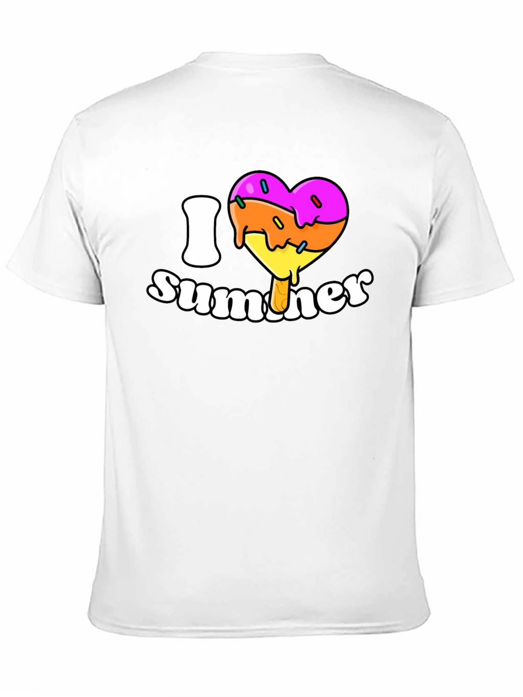 I Heart Summer Popsicle Graphic T-Shirt