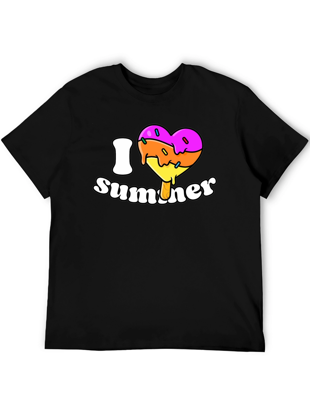 I Heart Summer Popsicle Graphic T-Shirt