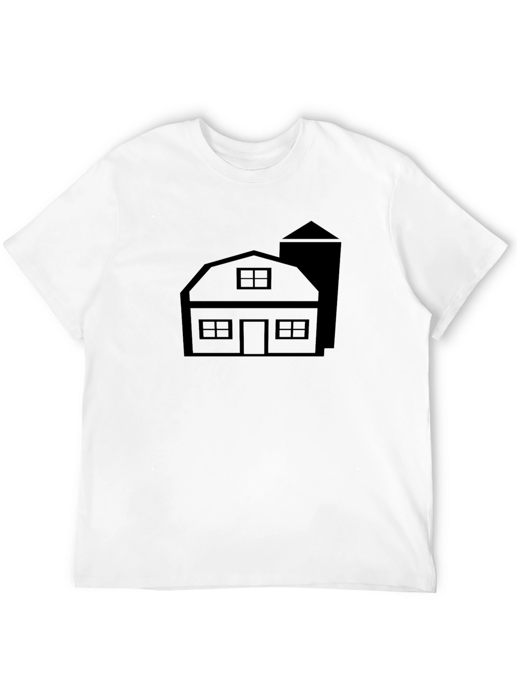 Farmhouse T-Shirt - Rustic Style Black