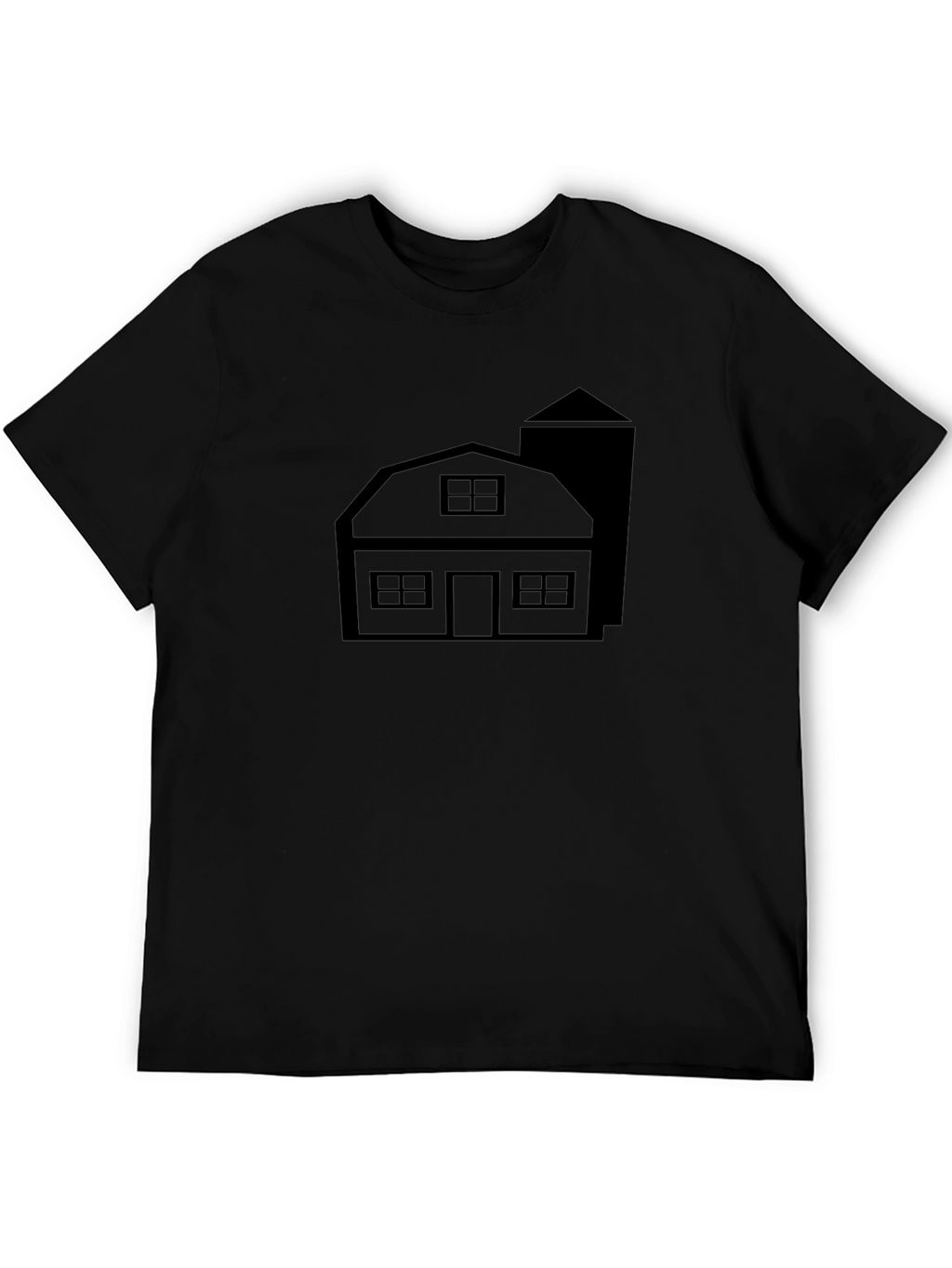 Farmhouse T-Shirt - Rustic Style Black