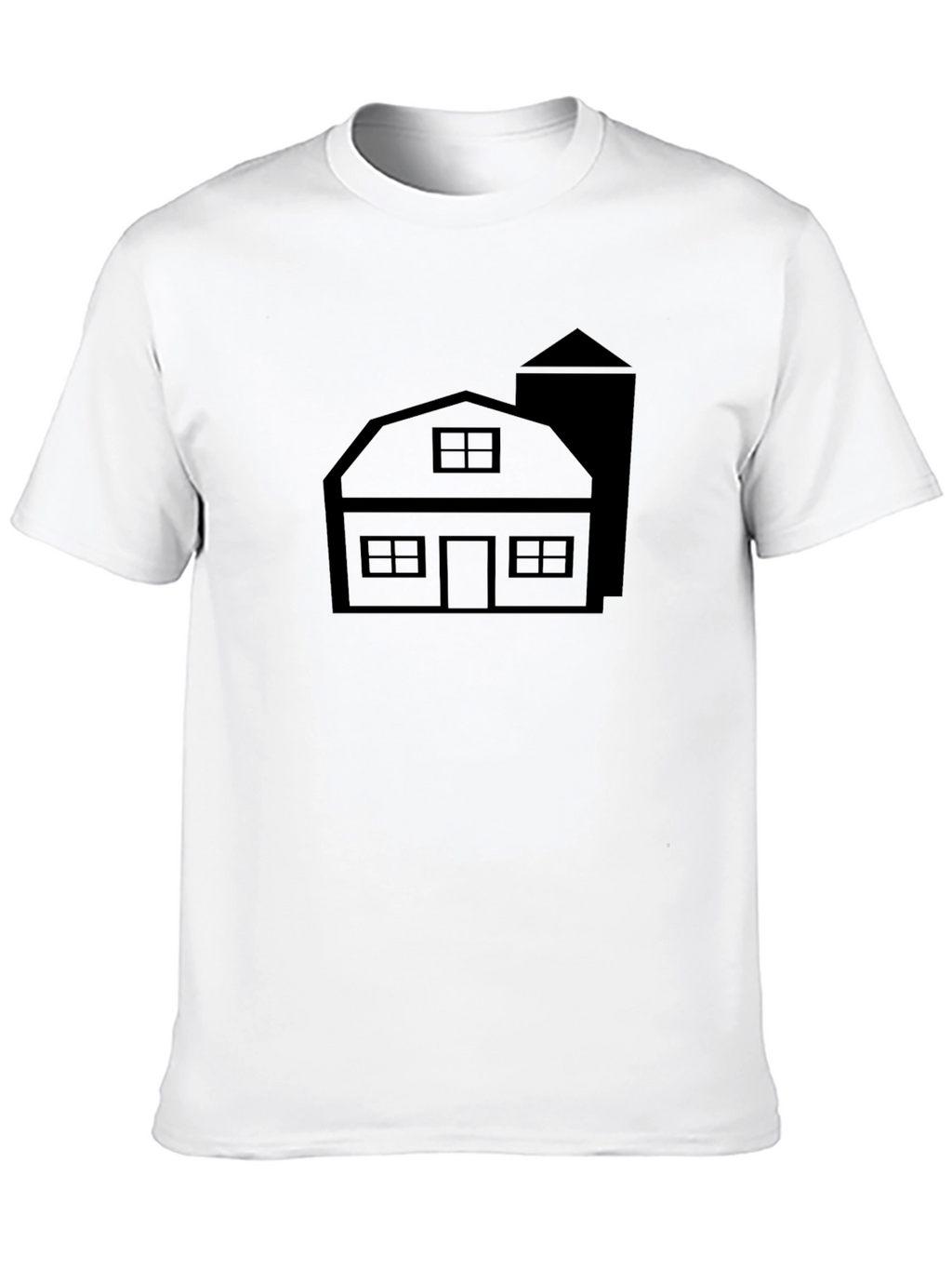 Farmhouse T-Shirt - Rustic Style Black