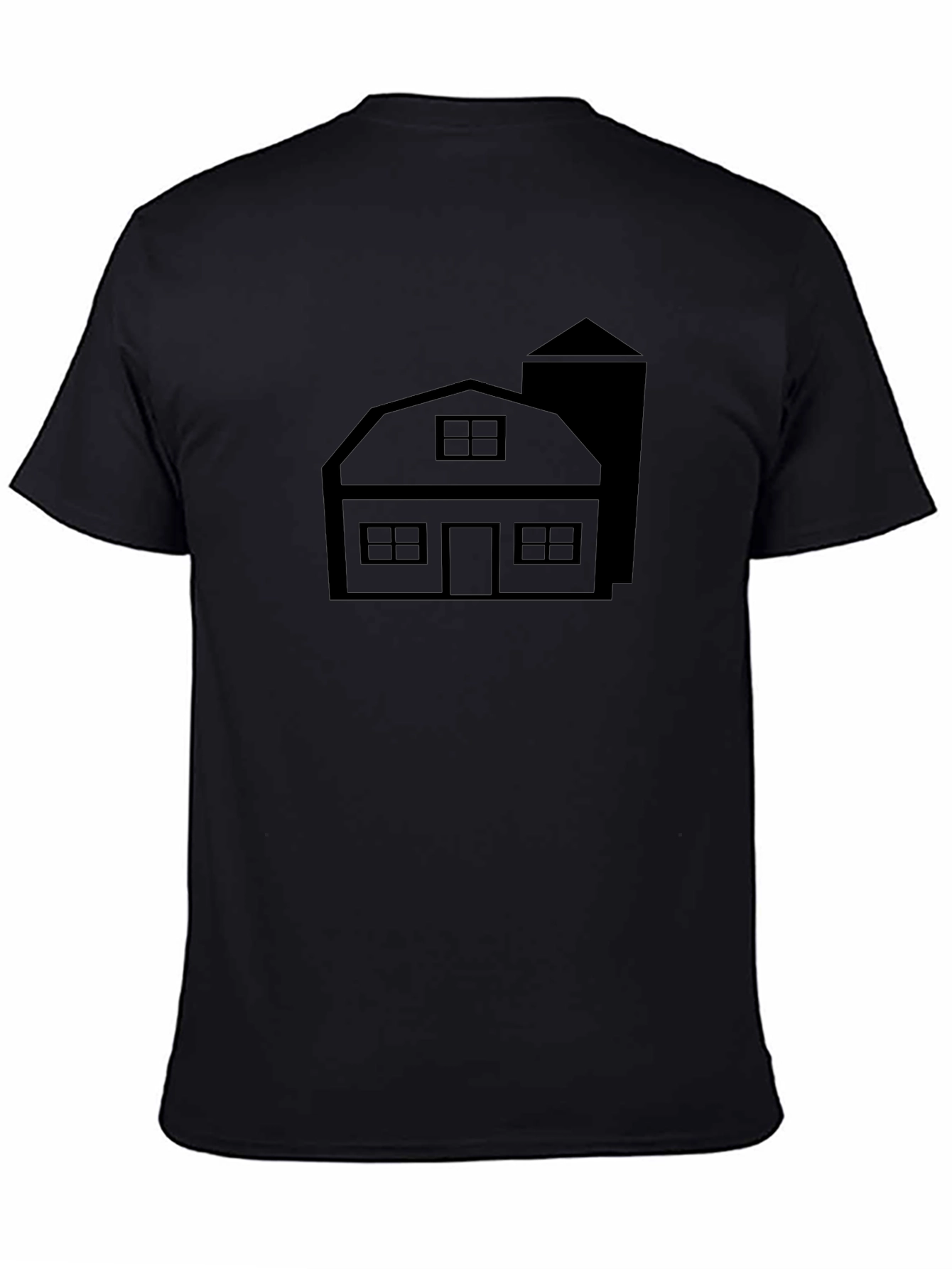 Farmhouse T-Shirt - Rustic Style Black