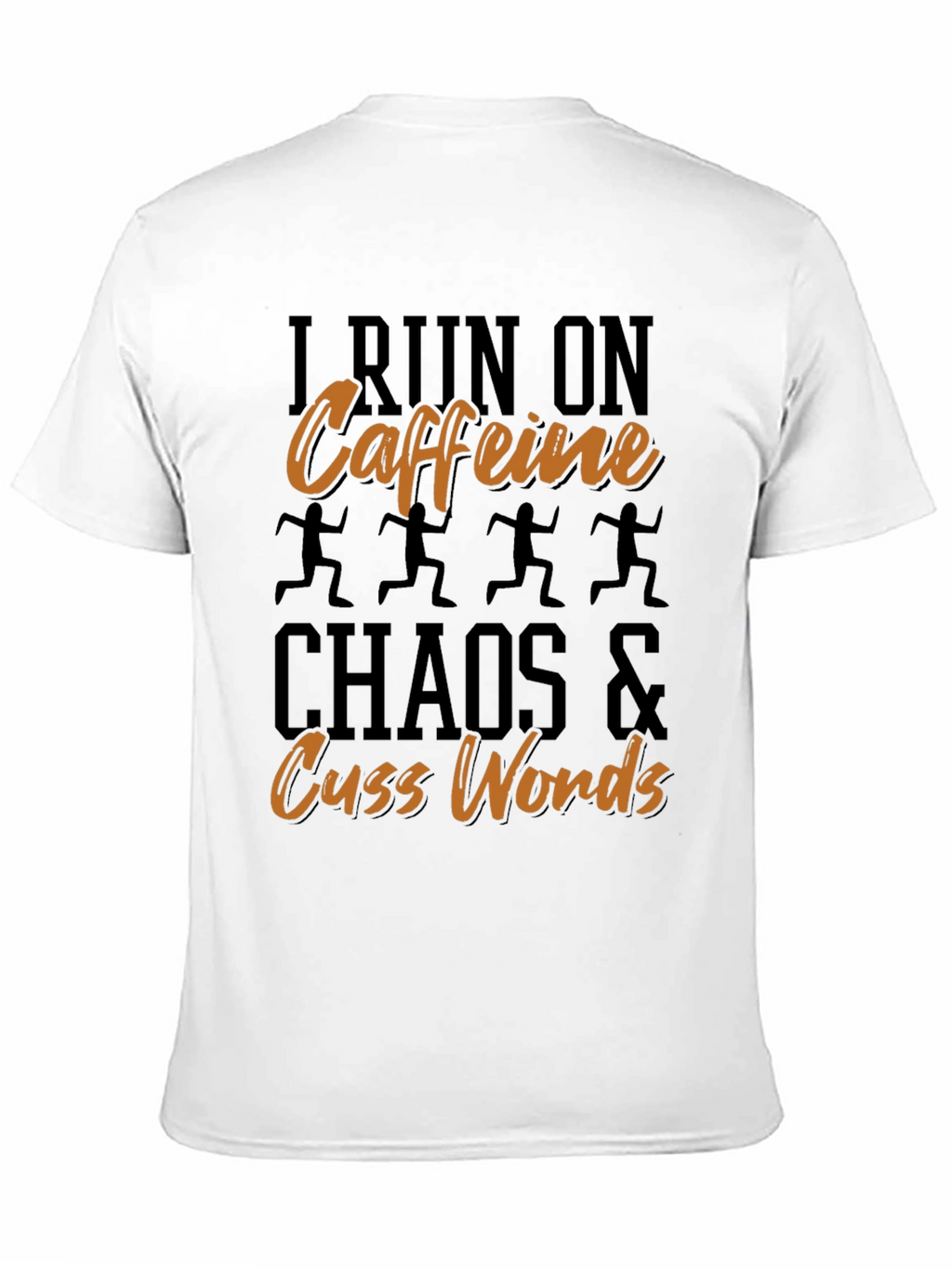 Caffeine Chaos & Cuss Words Graphic Tee