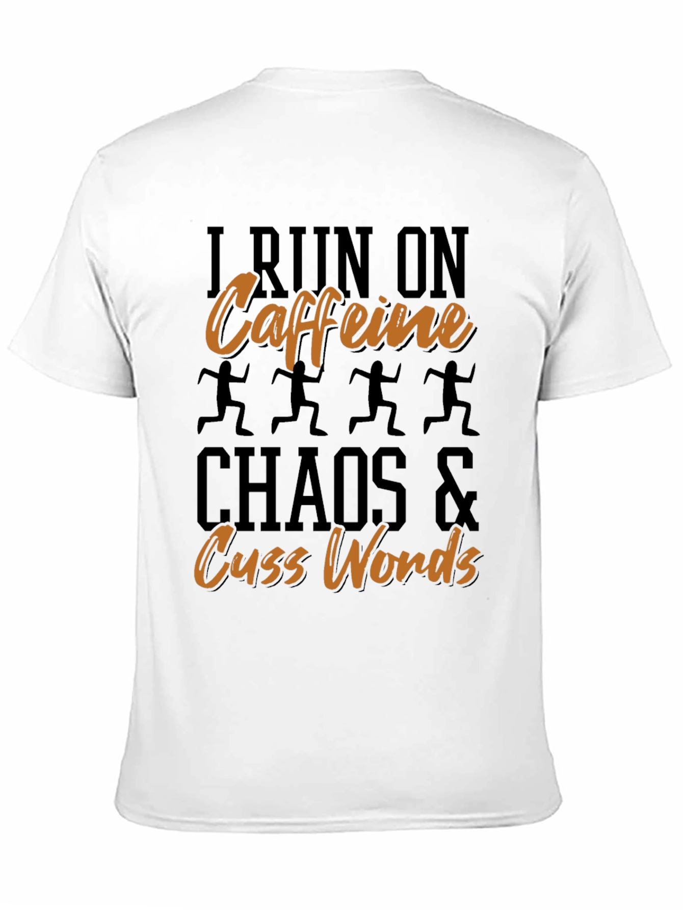 Caffeine Chaos & Cuss Words Graphic Tee