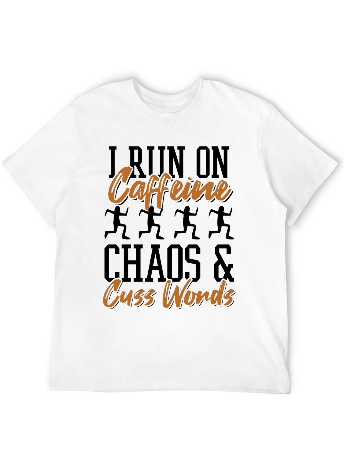 Caffeine Chaos & Cuss Words Graphic Tee
