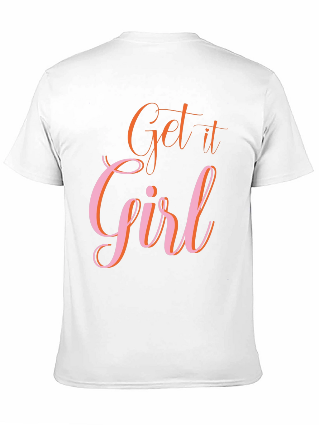 Get it Girl Graphic Tee - Trendy Black T-Shirt