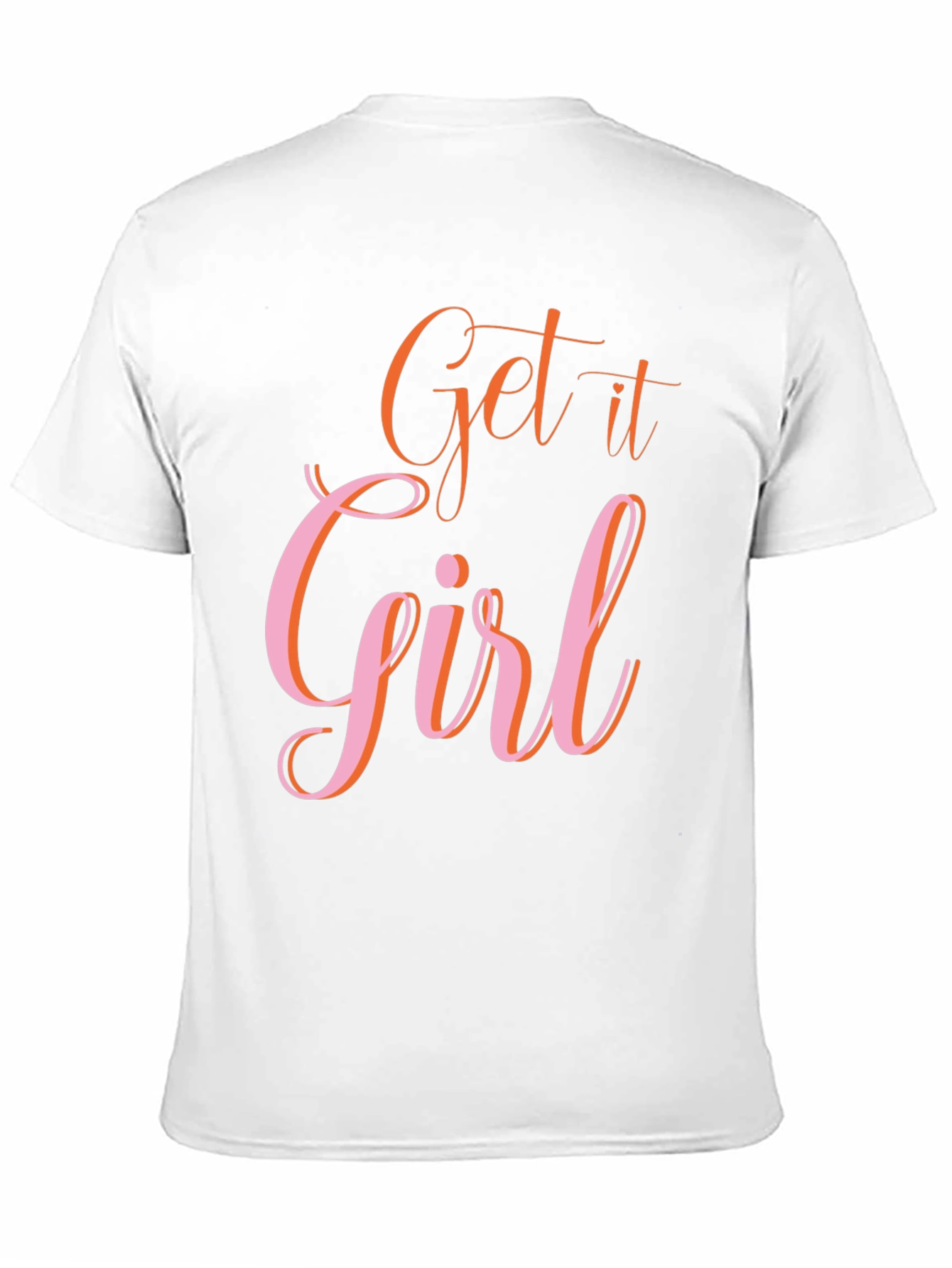 Get it Girl Graphic Tee - Trendy Black T-Shirt