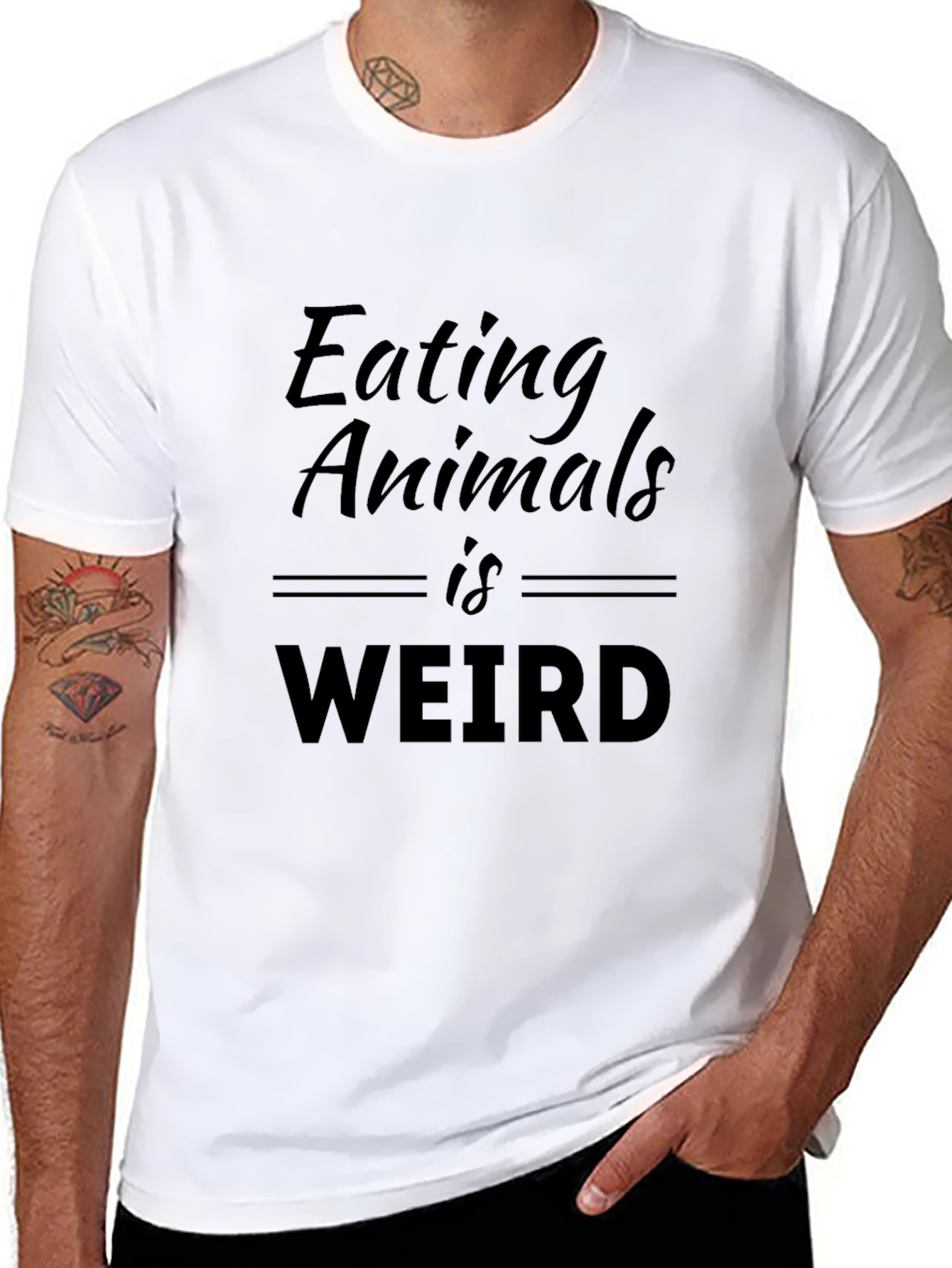 Eating Animals is Weird T-Shirt
