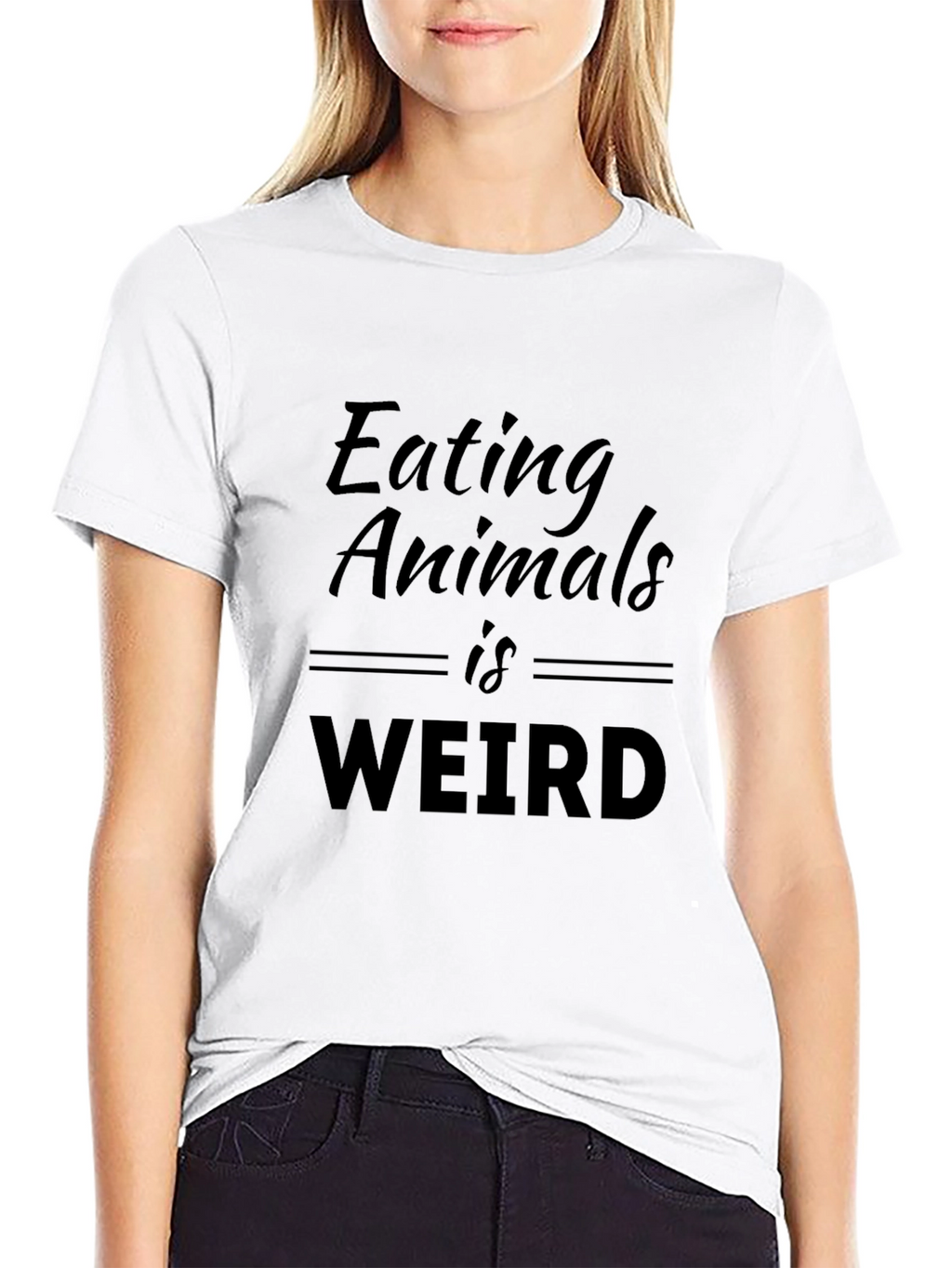 Eating Animals is Weird T-Shirt