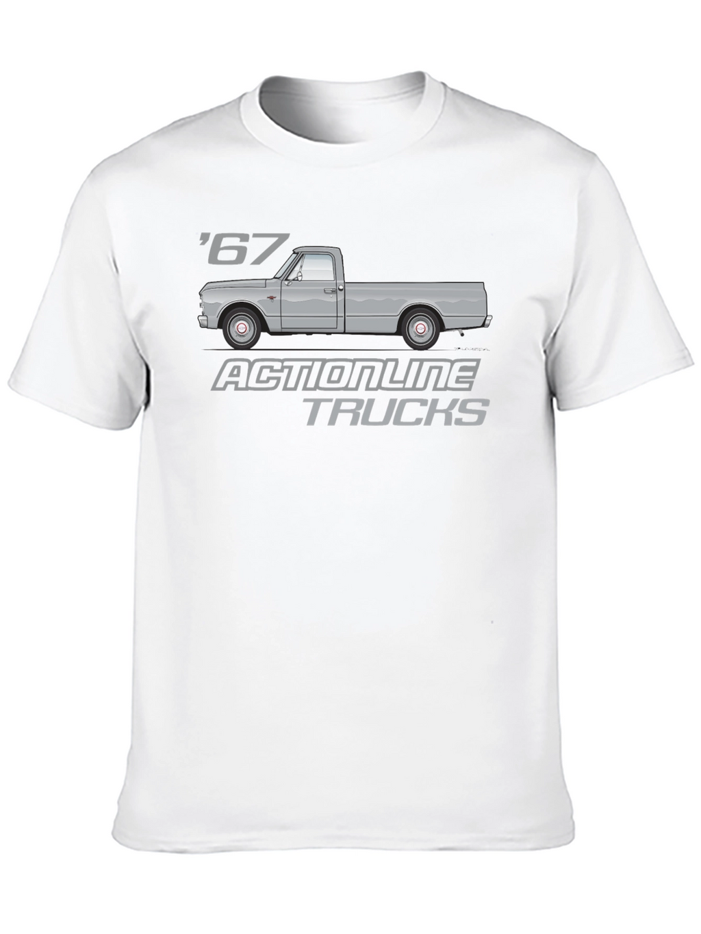 Actionline Trucks 67 Graphic Tee - Black