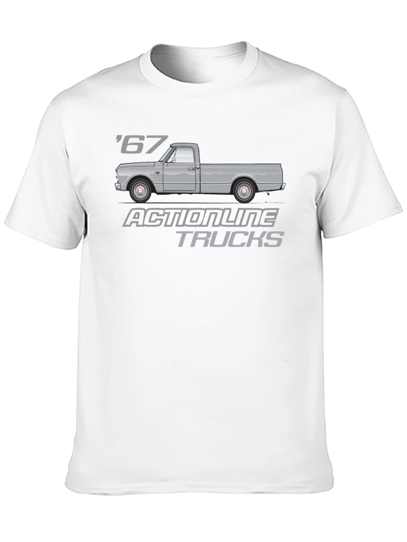 Actionline Trucks 67 Graphic Tee - Black