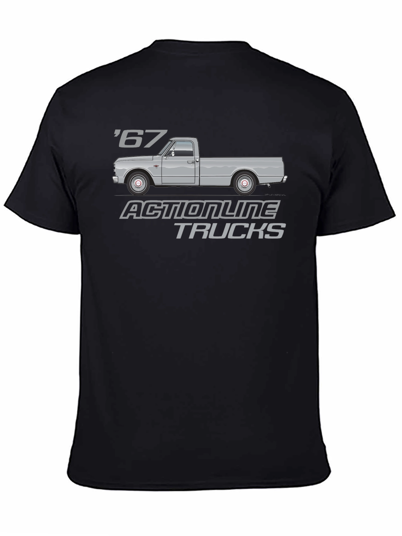 Actionline Trucks 67 Graphic Tee - Black