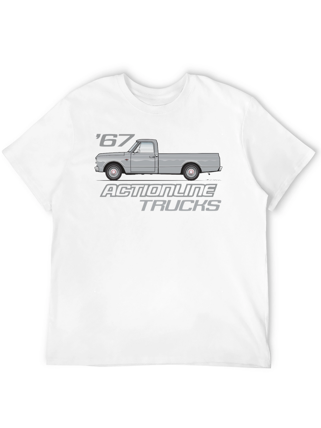 Actionline Trucks 67 Graphic Tee - Black