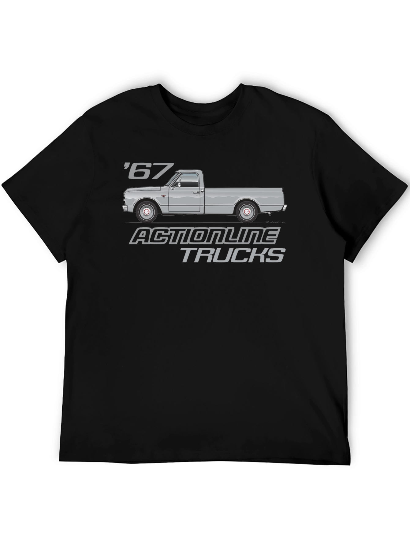 Actionline Trucks 67 Graphic Tee - Black